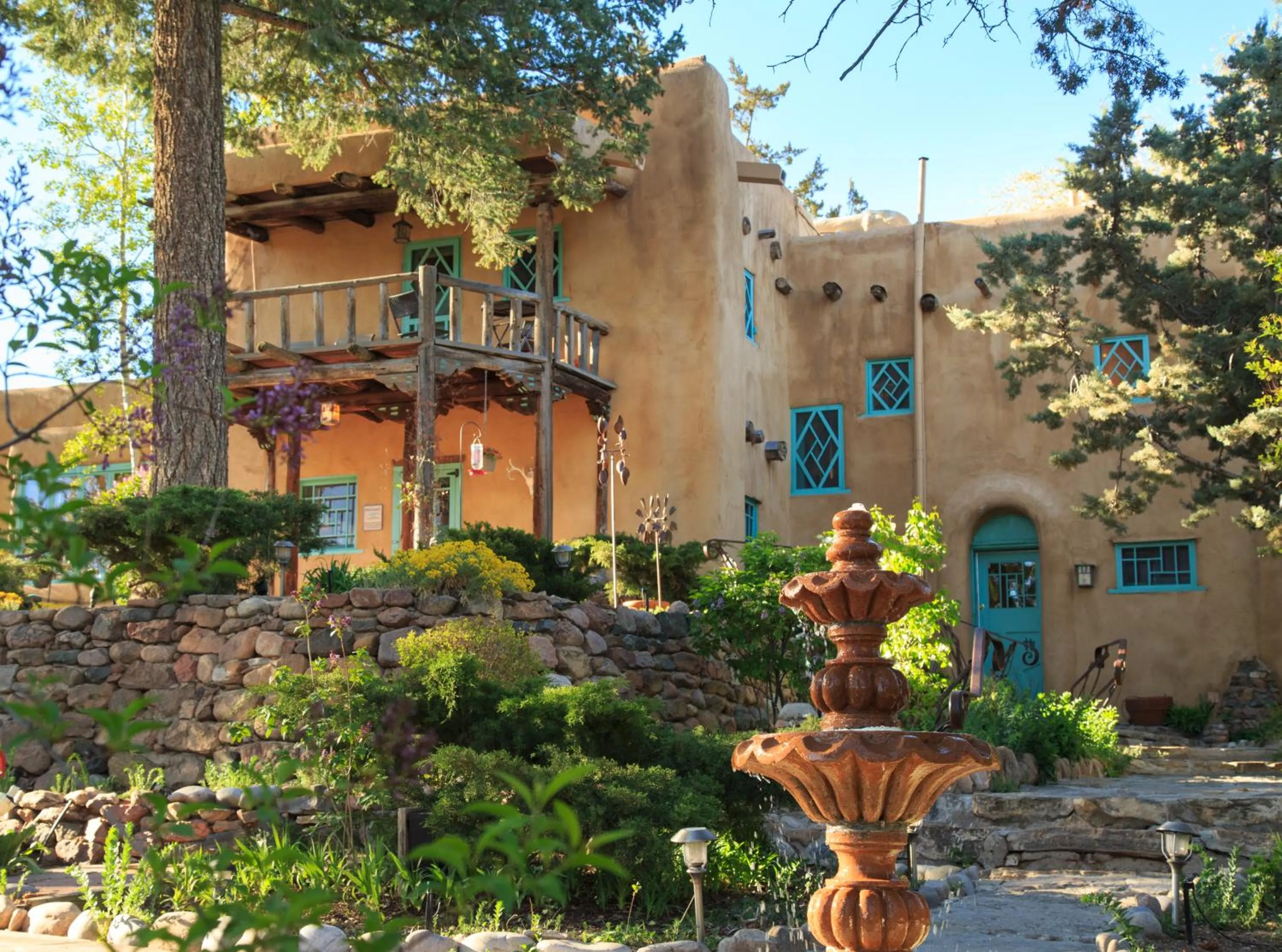 Property building in Inn of the Turquoise Bear