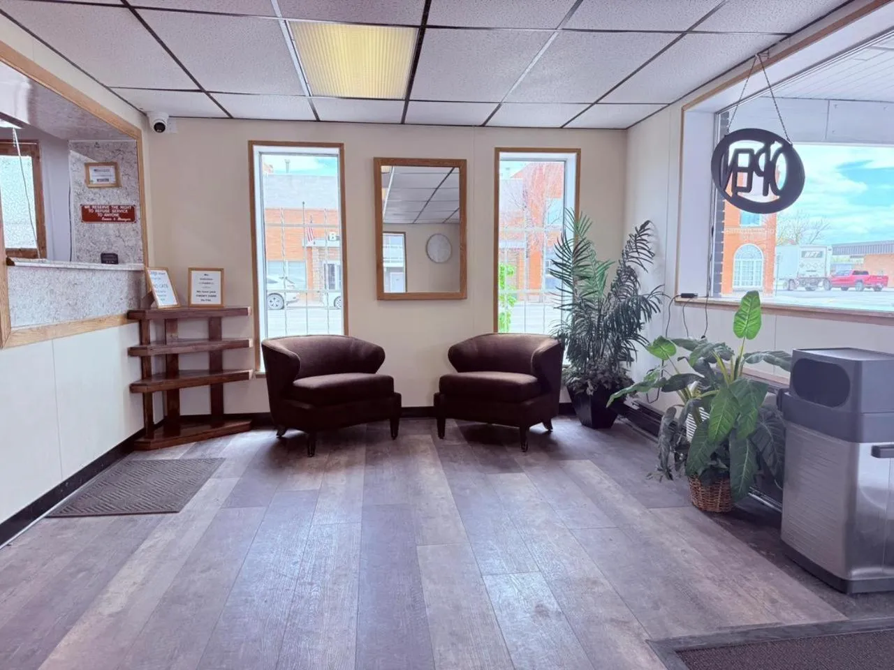 Lobby or reception in Tomahawk Motor Lodge By OYO Riverton US-26