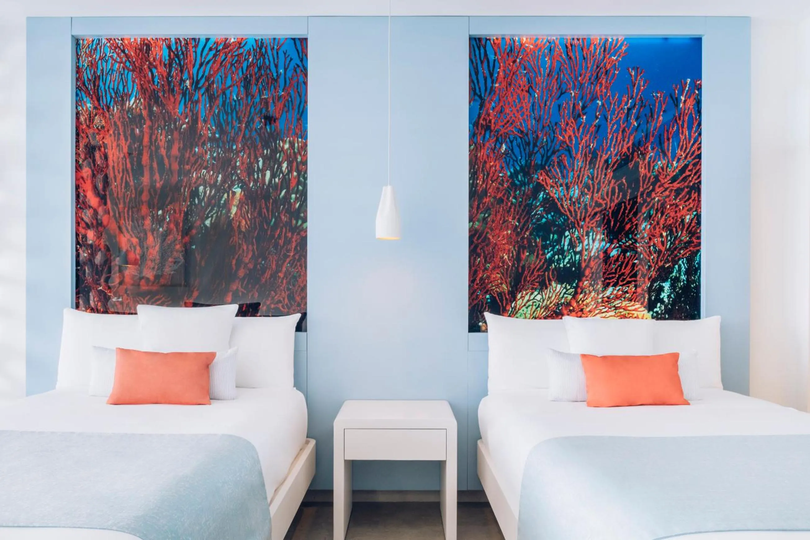 Bed in Coral Level at Iberostar Selection Cancun