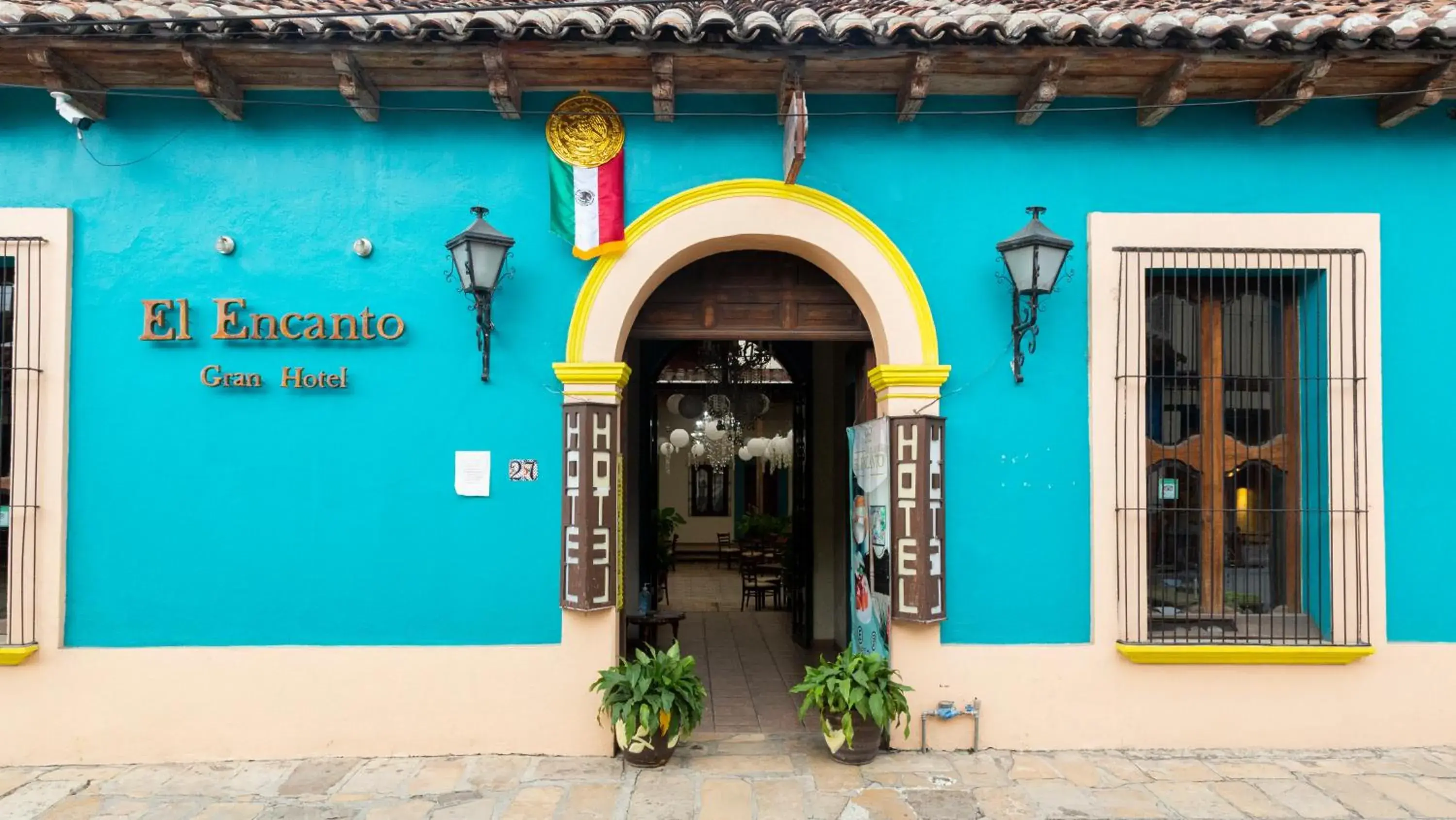 Facade/entrance in Gran Hotel El Encanto Facade/entrance in Gran Hotel El Encanto