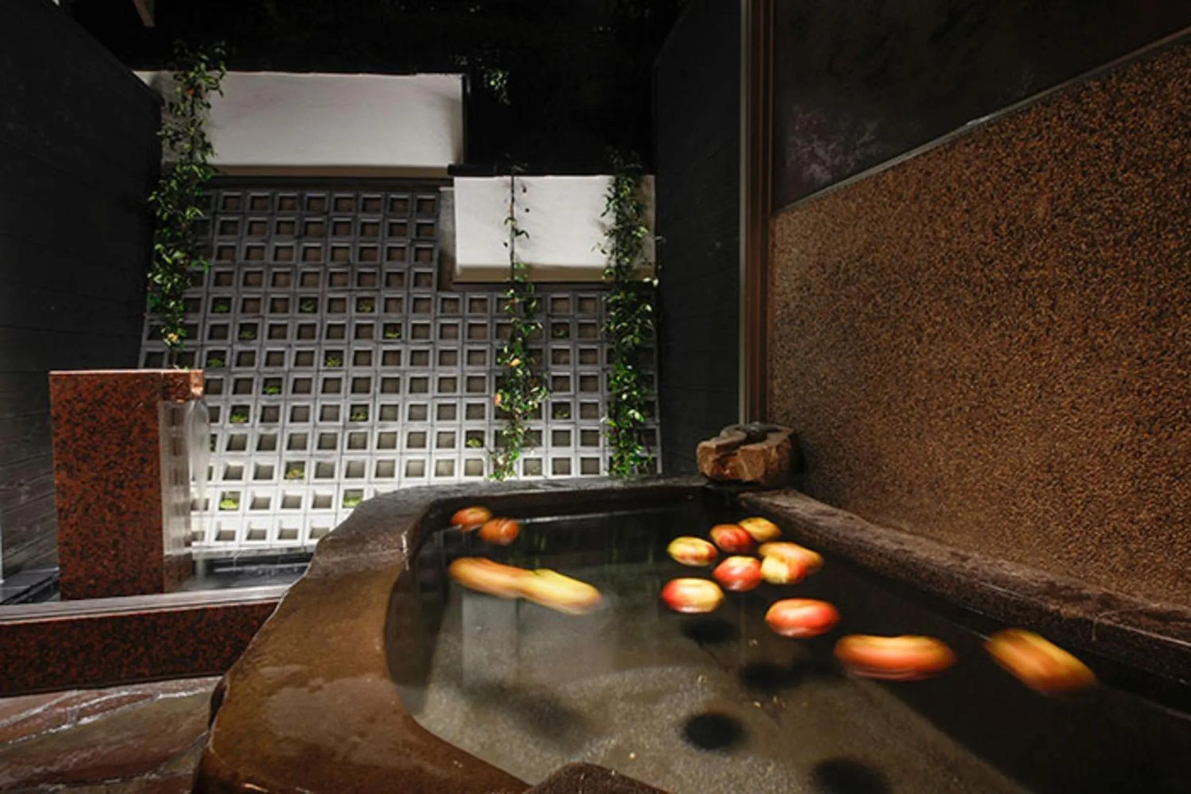Hot Spring Bath in Yuraku Kinosaki Spa & Gardens