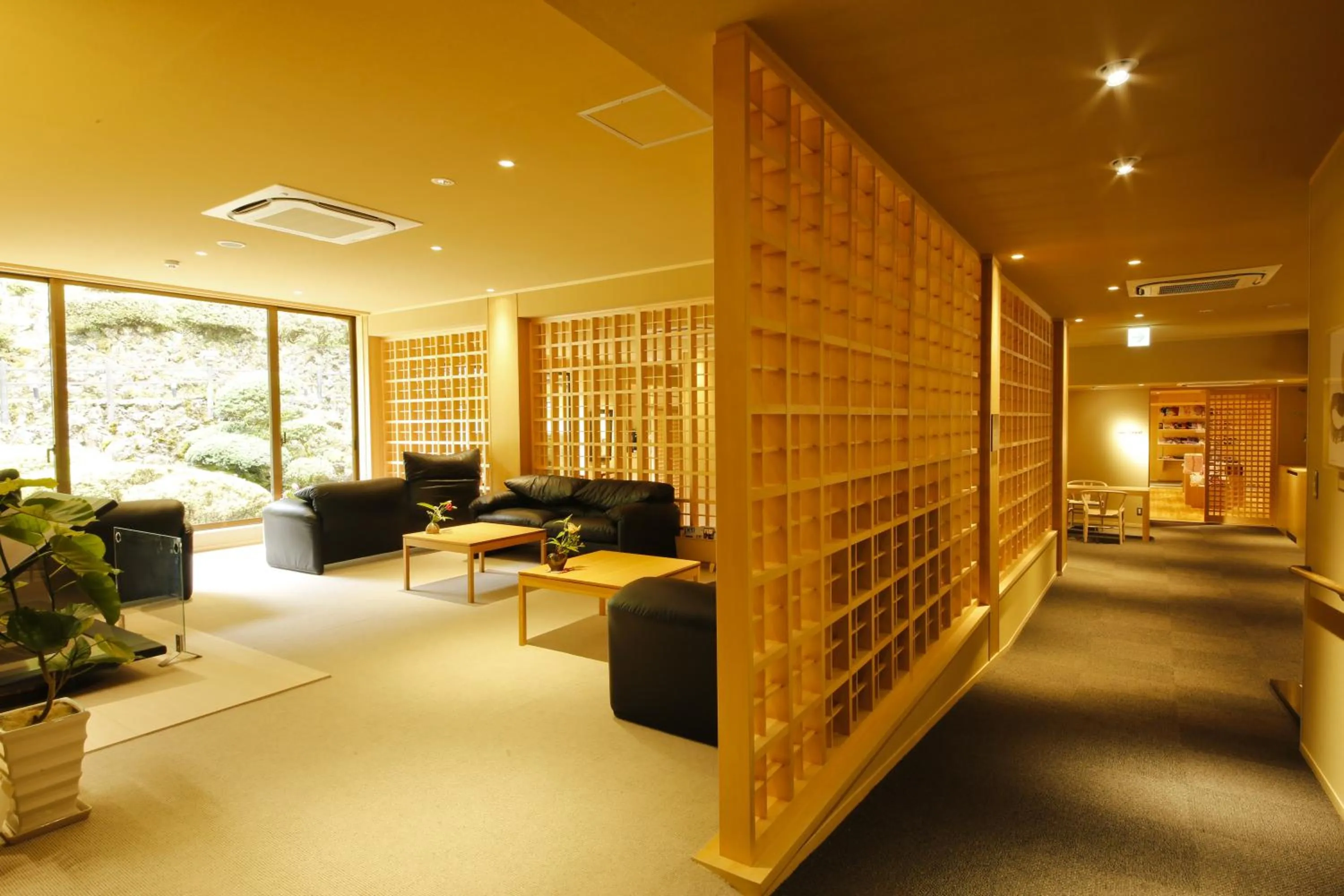 Lobby or reception in Yuraku Kinosaki Spa & Gardens
