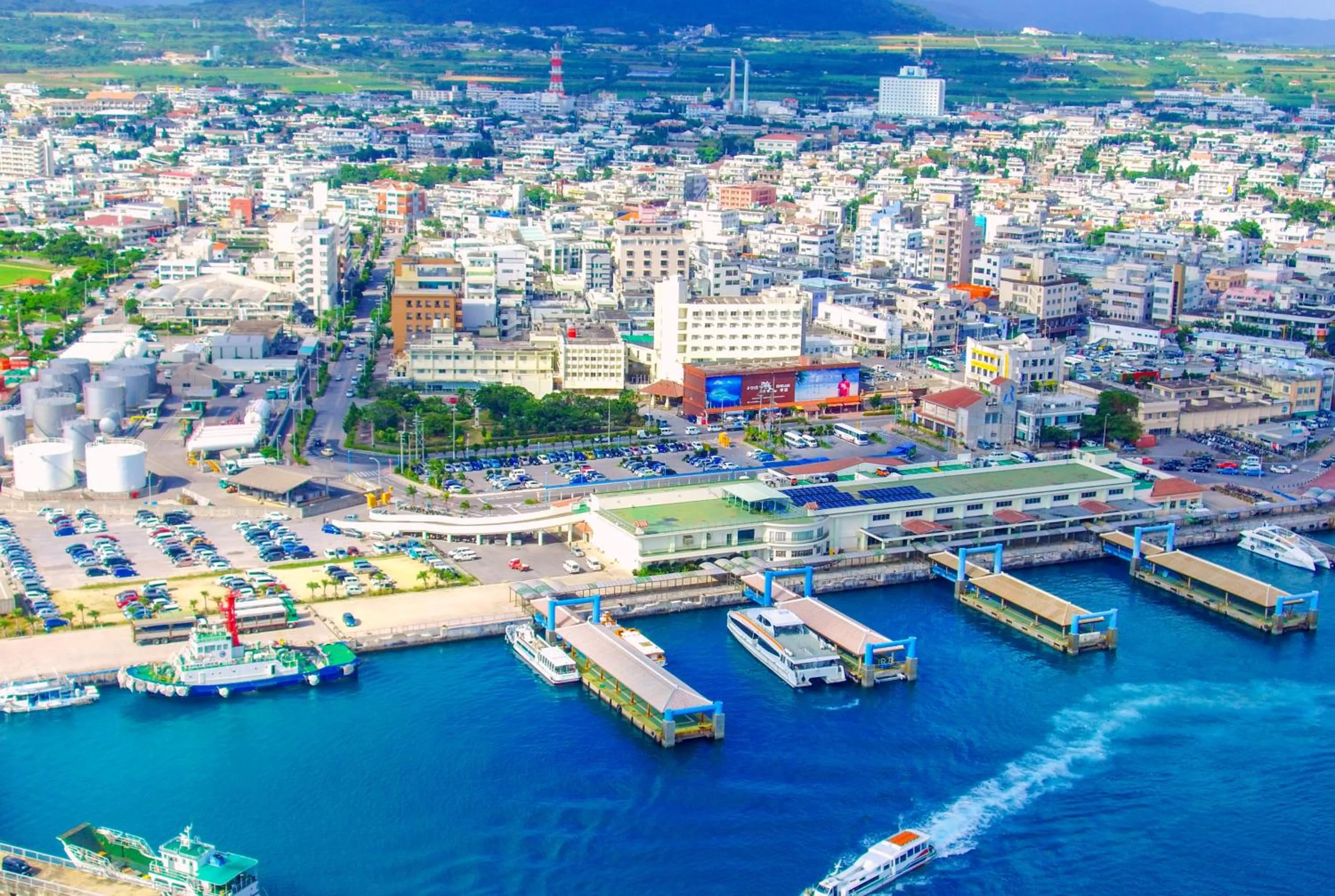 Bird's eye view in Hotel Miyahira