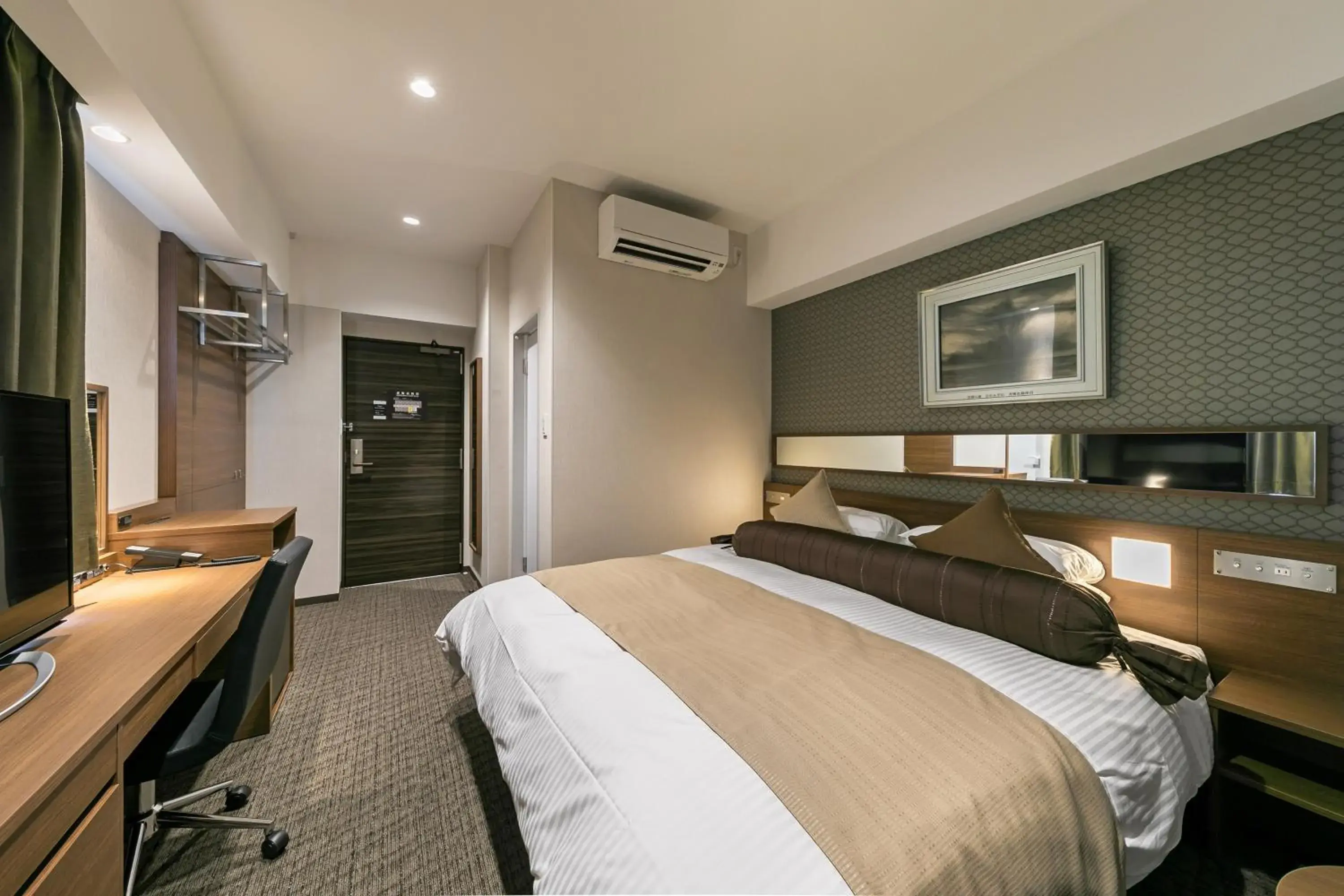 Bed in Hotel Miyahira Bed in Hotel Miyahira