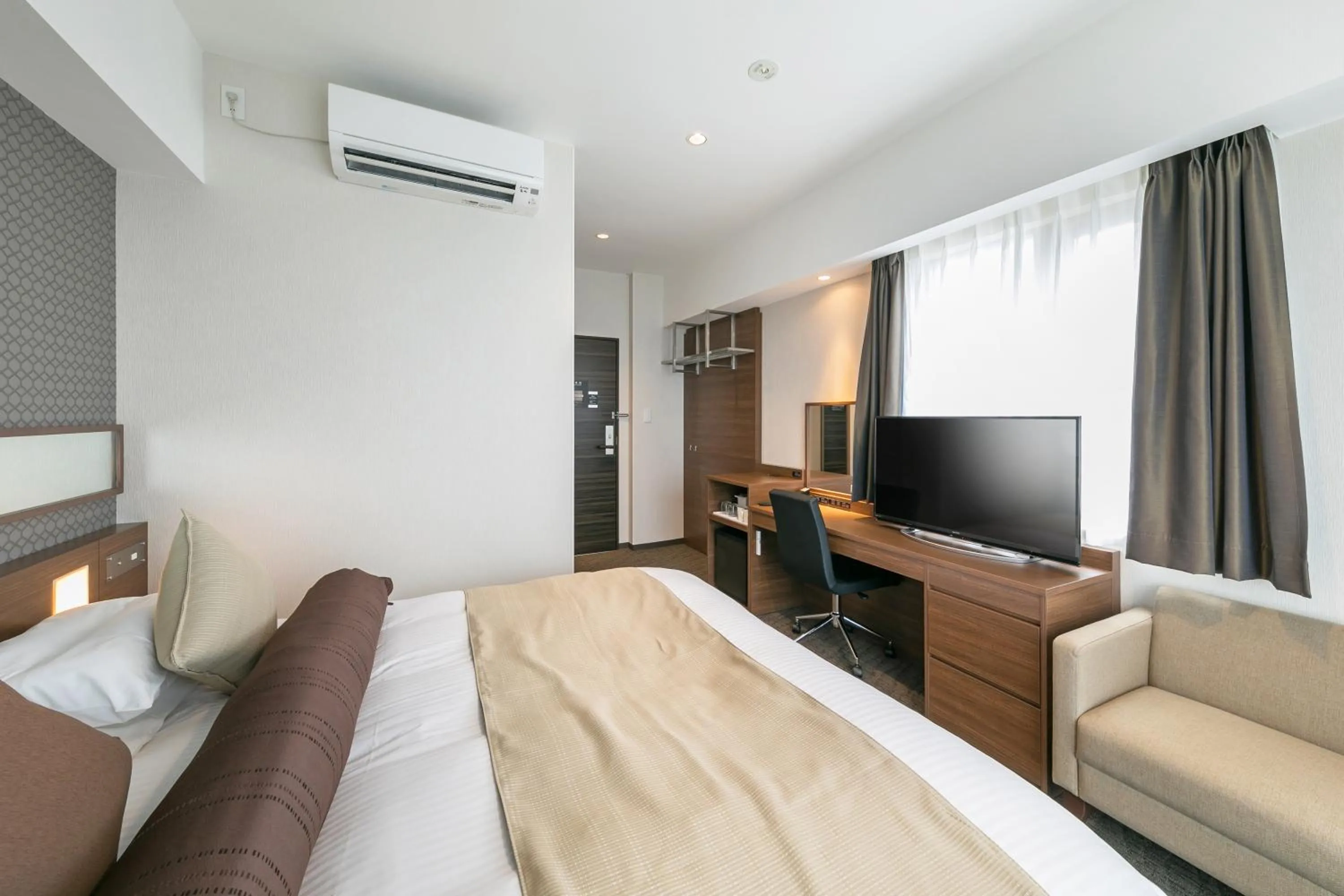 Bed in Hotel Miyahira