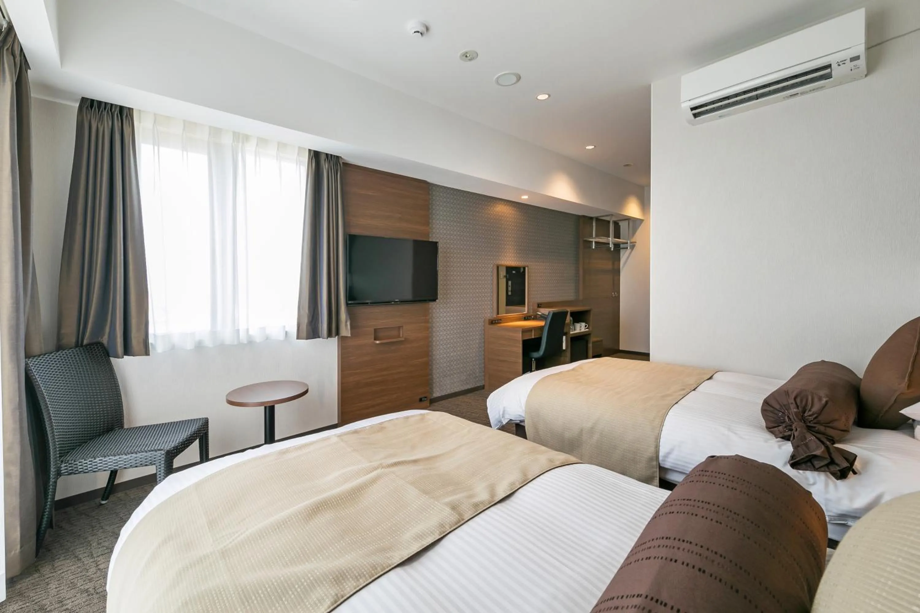 Bed in Hotel Miyahira