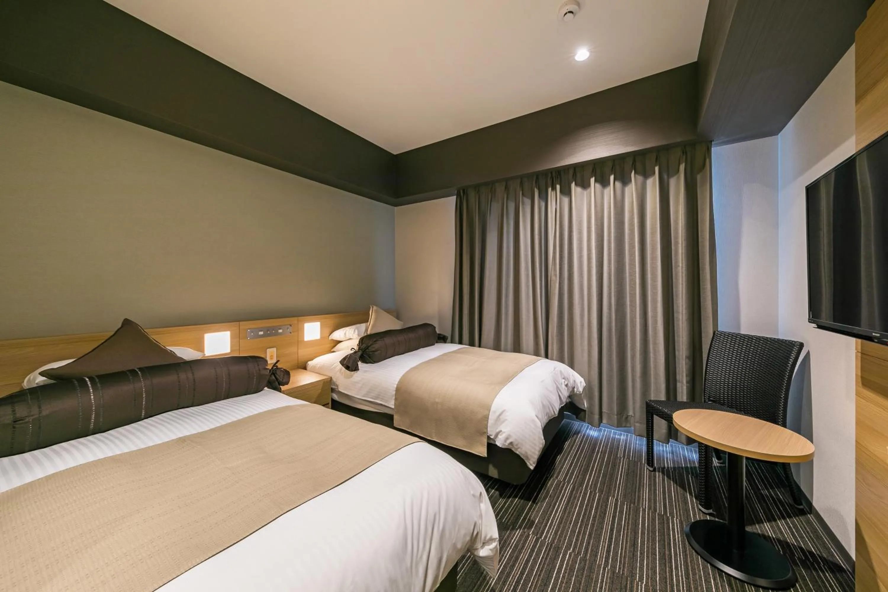 Bed in Hotel Miyahira