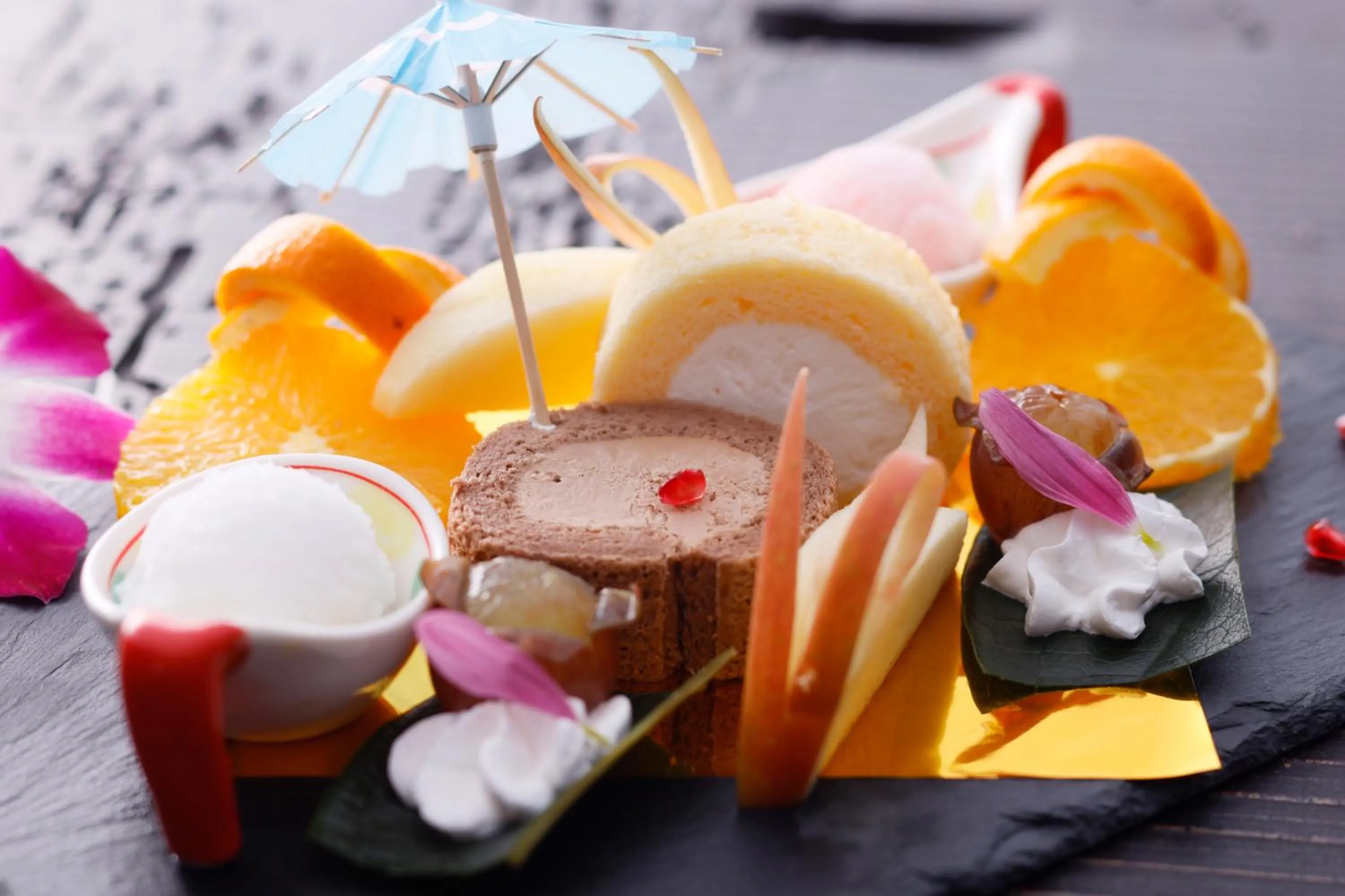 Food close-up in Kawaguchiya Kinosaki Riverside Hotel