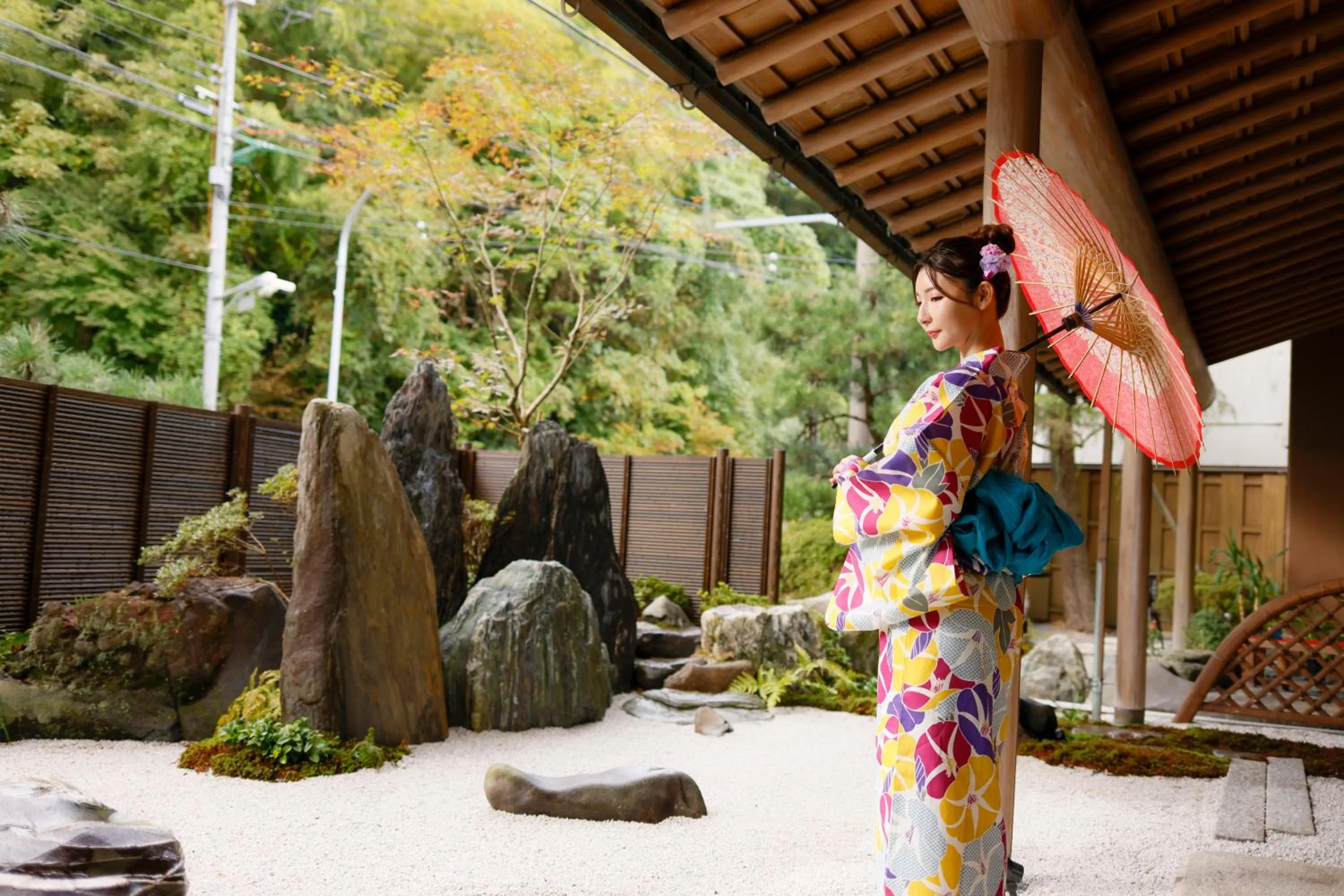 Area and facilities in Kawaguchiya Kinosaki Riverside Hotel