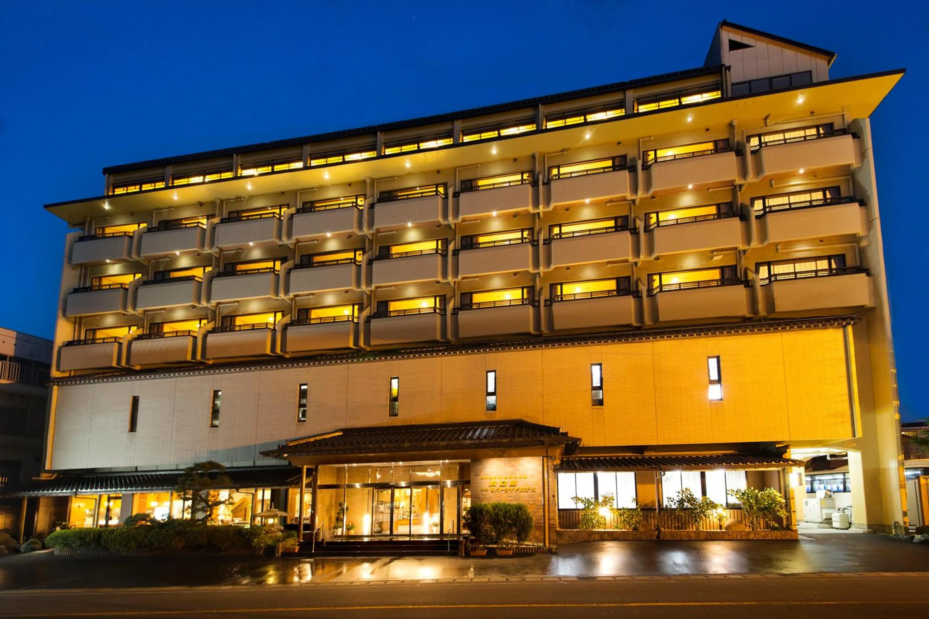 Property building in Kawaguchiya Kinosaki Riverside Hotel