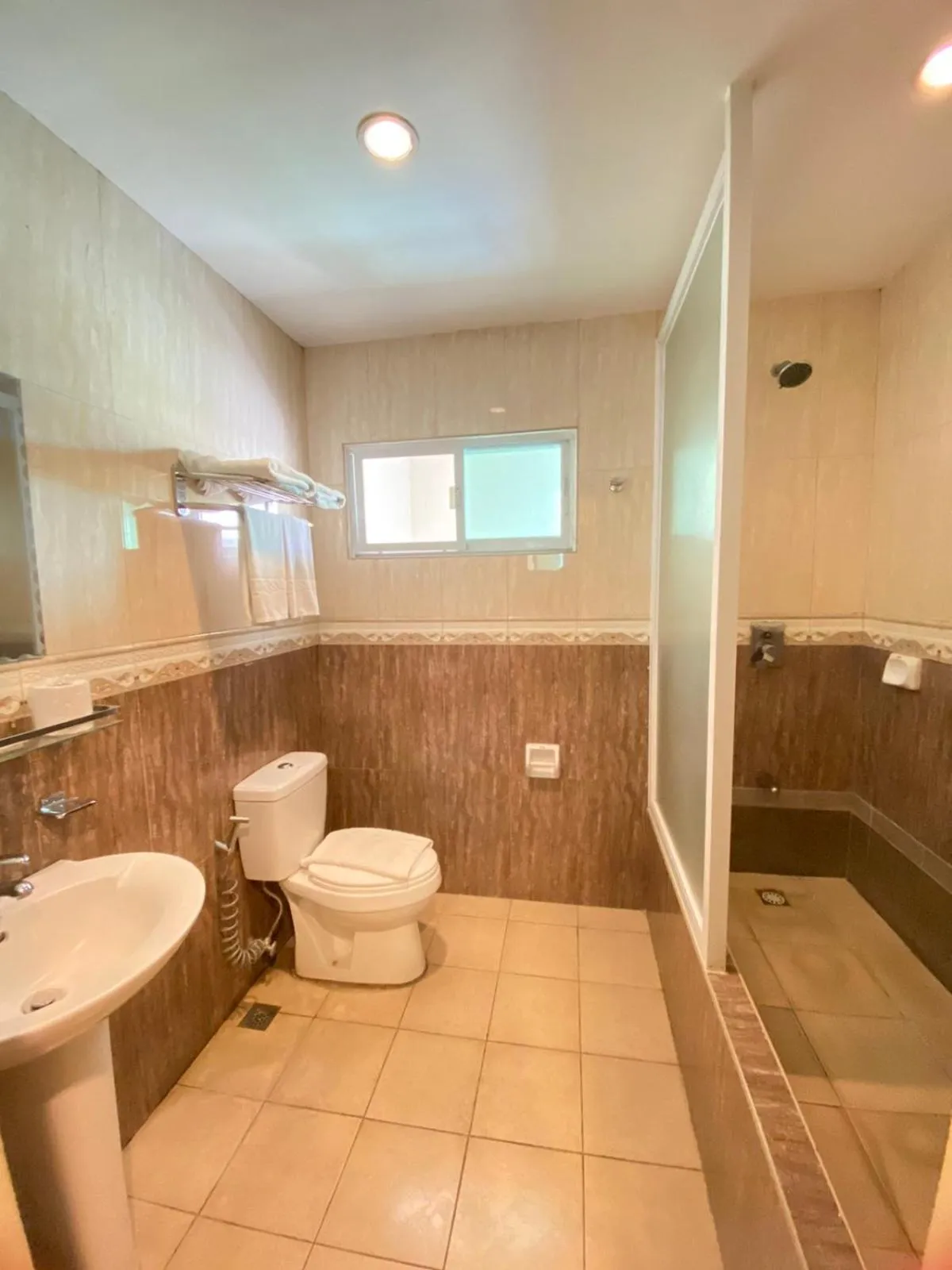 Bathroom in Prism Hotel