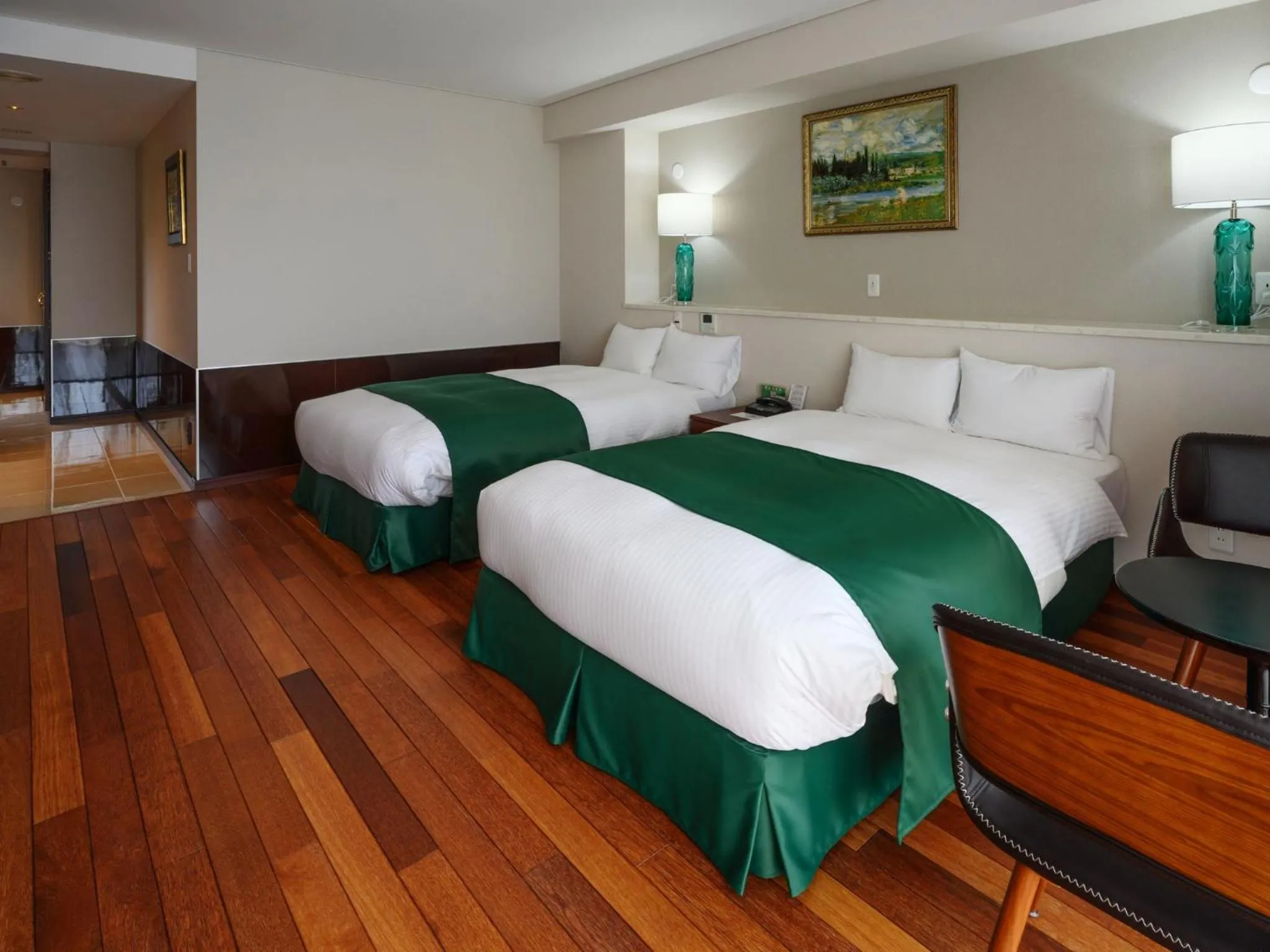 Photo of the whole room, Bed in Hotel Resonex Nago