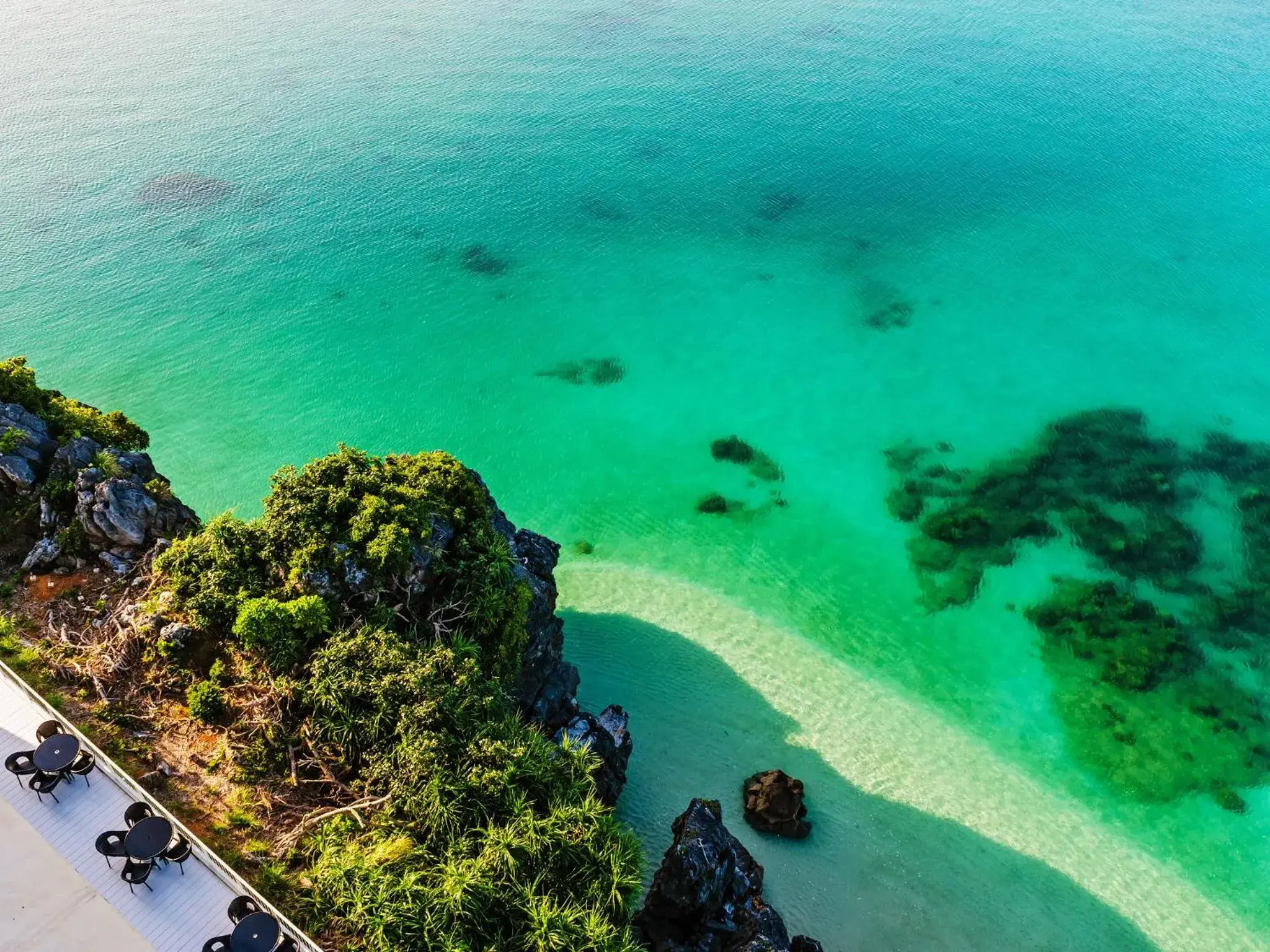 Sea view in Hotel Resonex Nago Sea view in Hotel Resonex Nago