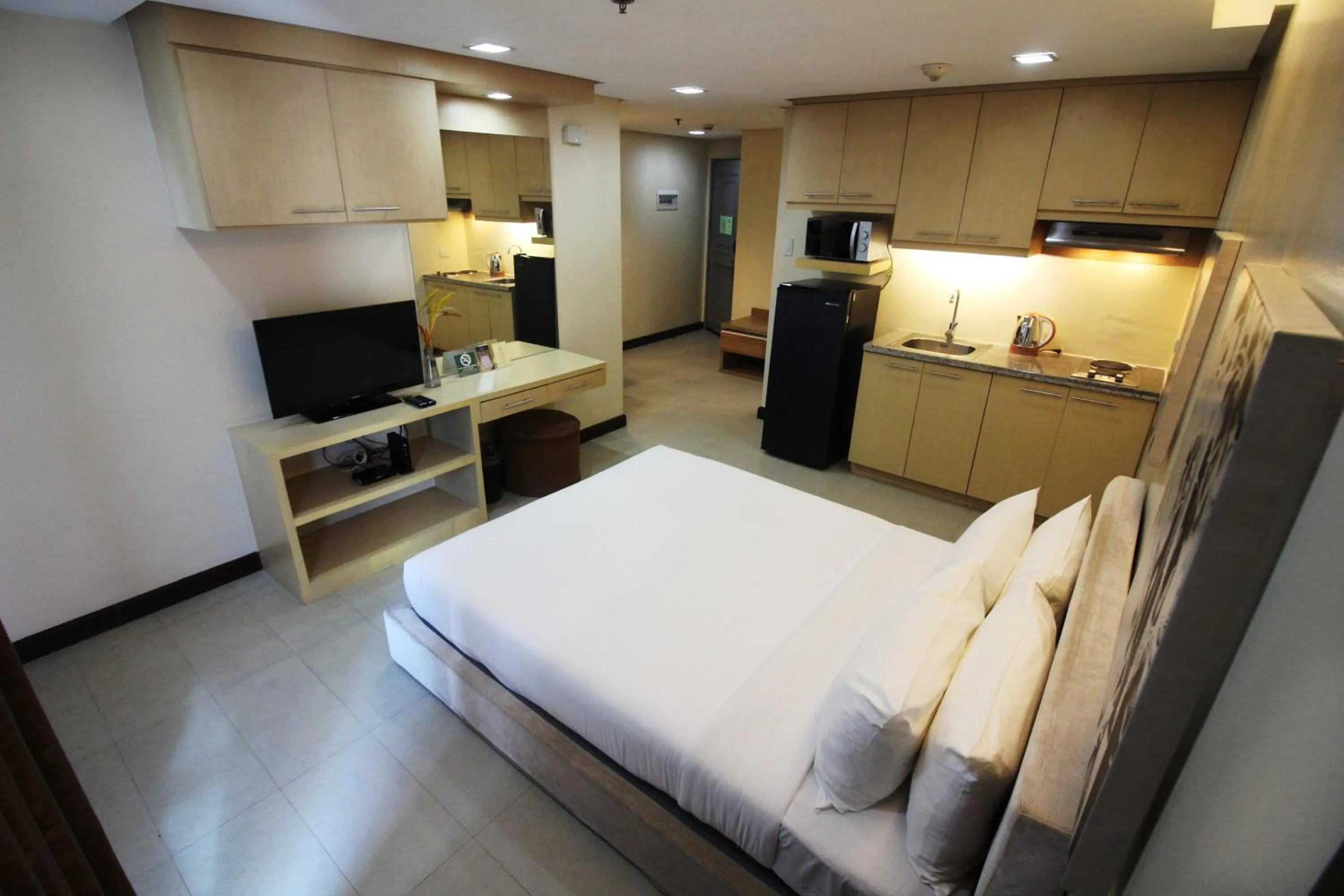 Photo of the whole room, Bed in BSA Twin Towers