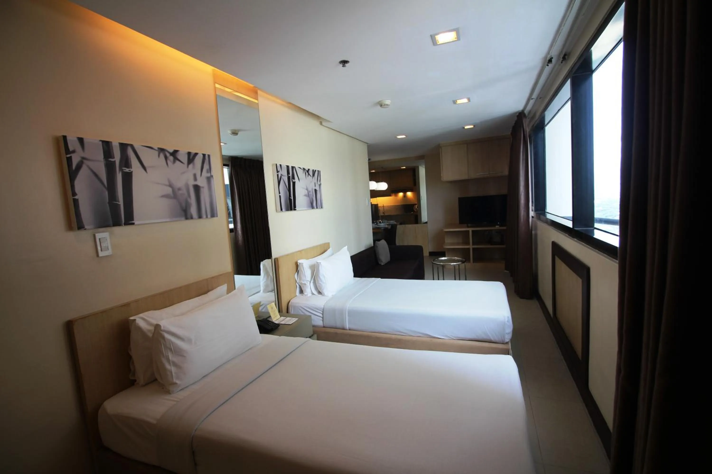 Bed in BSA Twin Towers