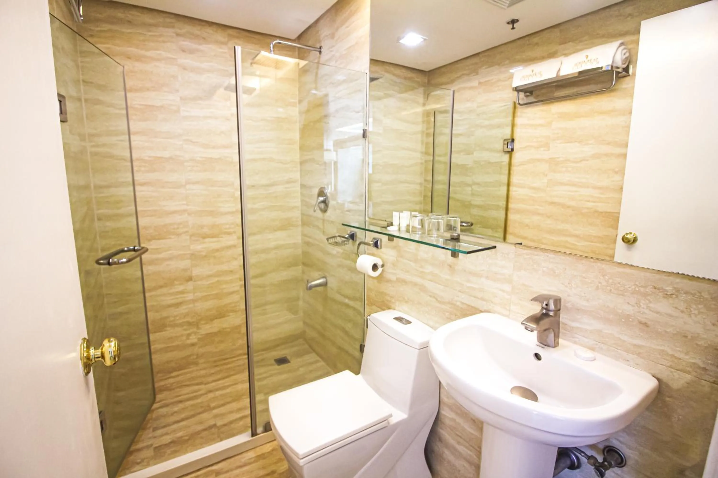 Shower in BSA Twin Towers