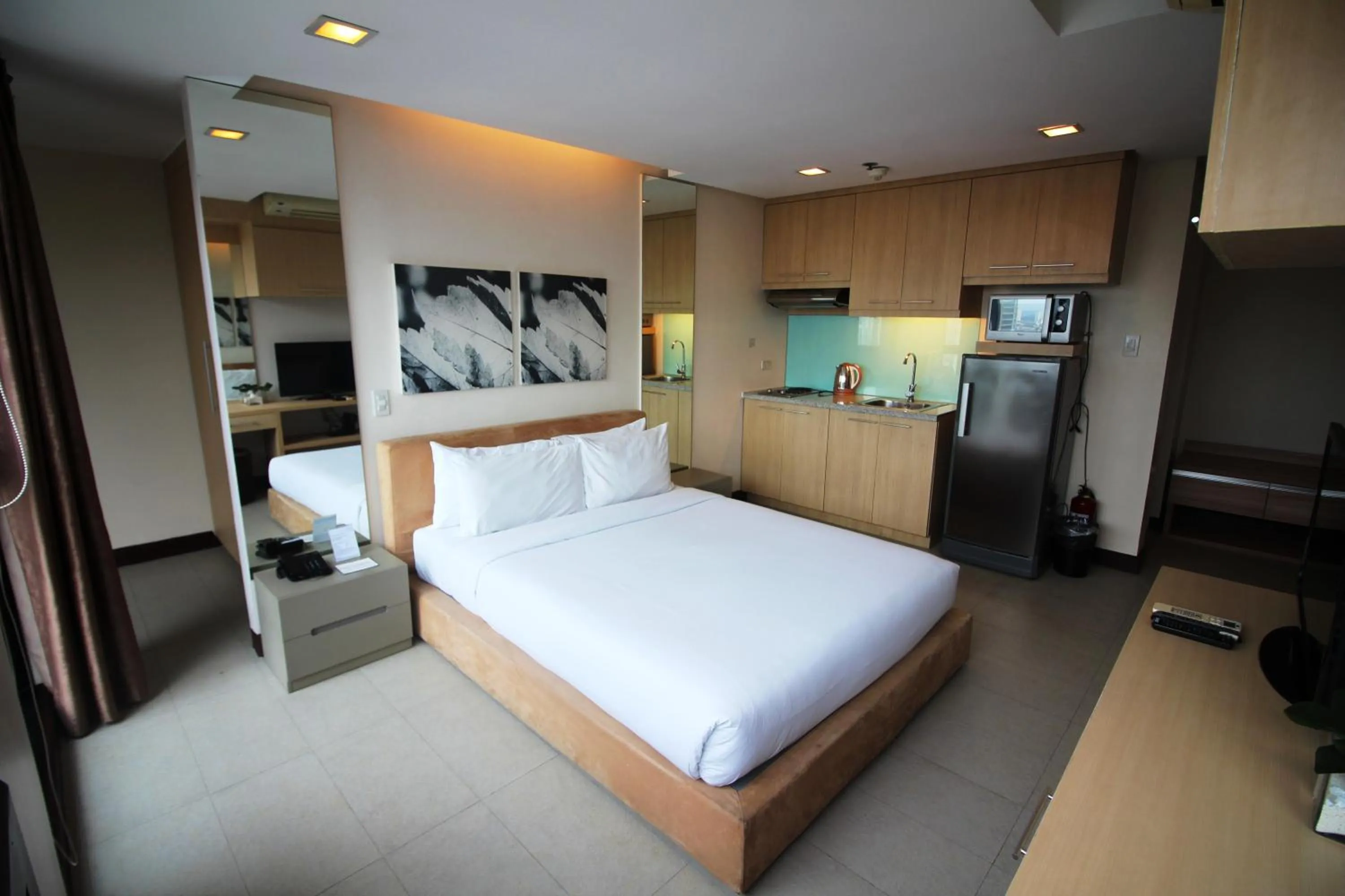 Photo of the whole room, Bed in BSA Twin Towers