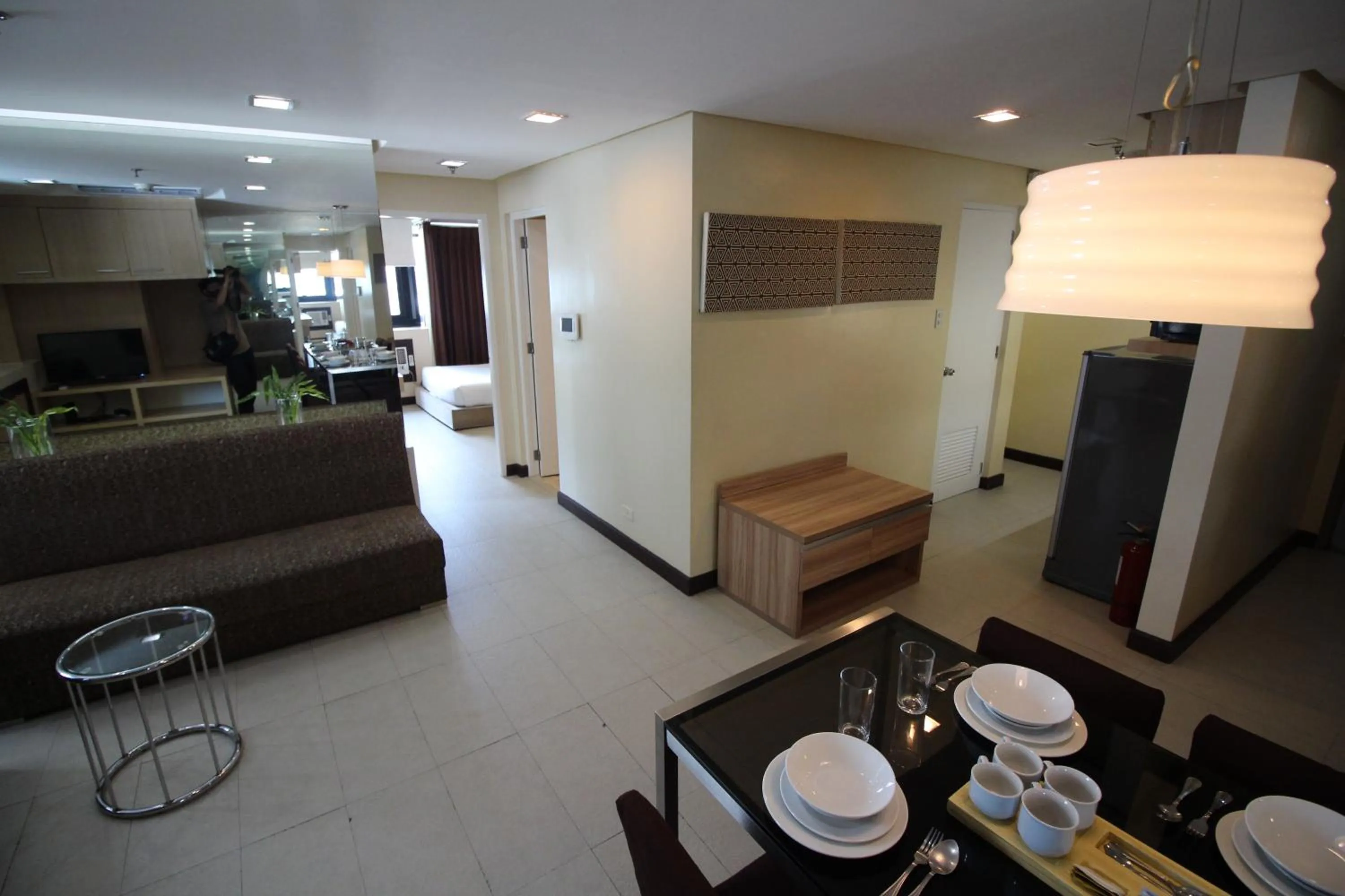 Living room in BSA Twin Towers