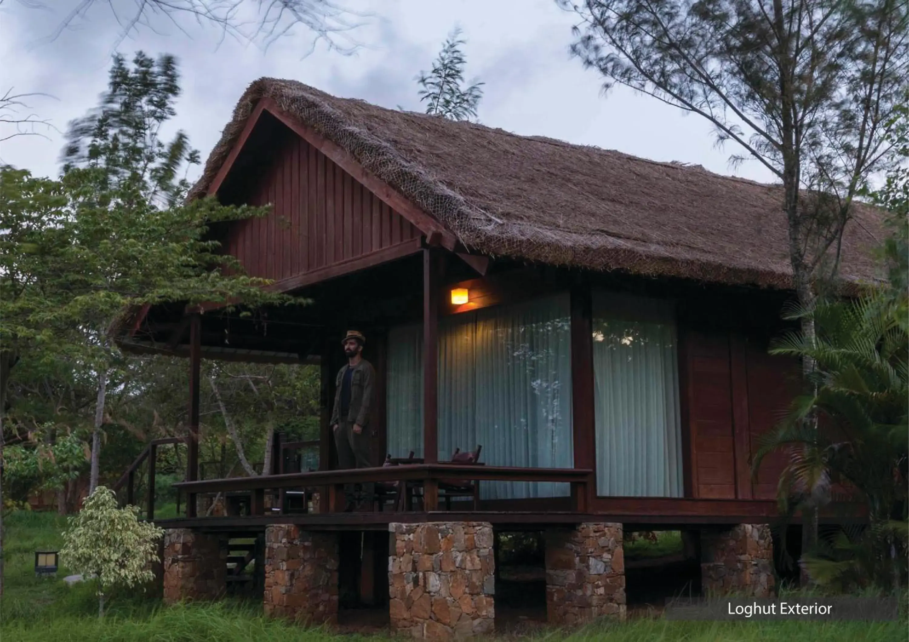 Log Hut in The Serai Bandipur Log Hut in The Serai Bandipur