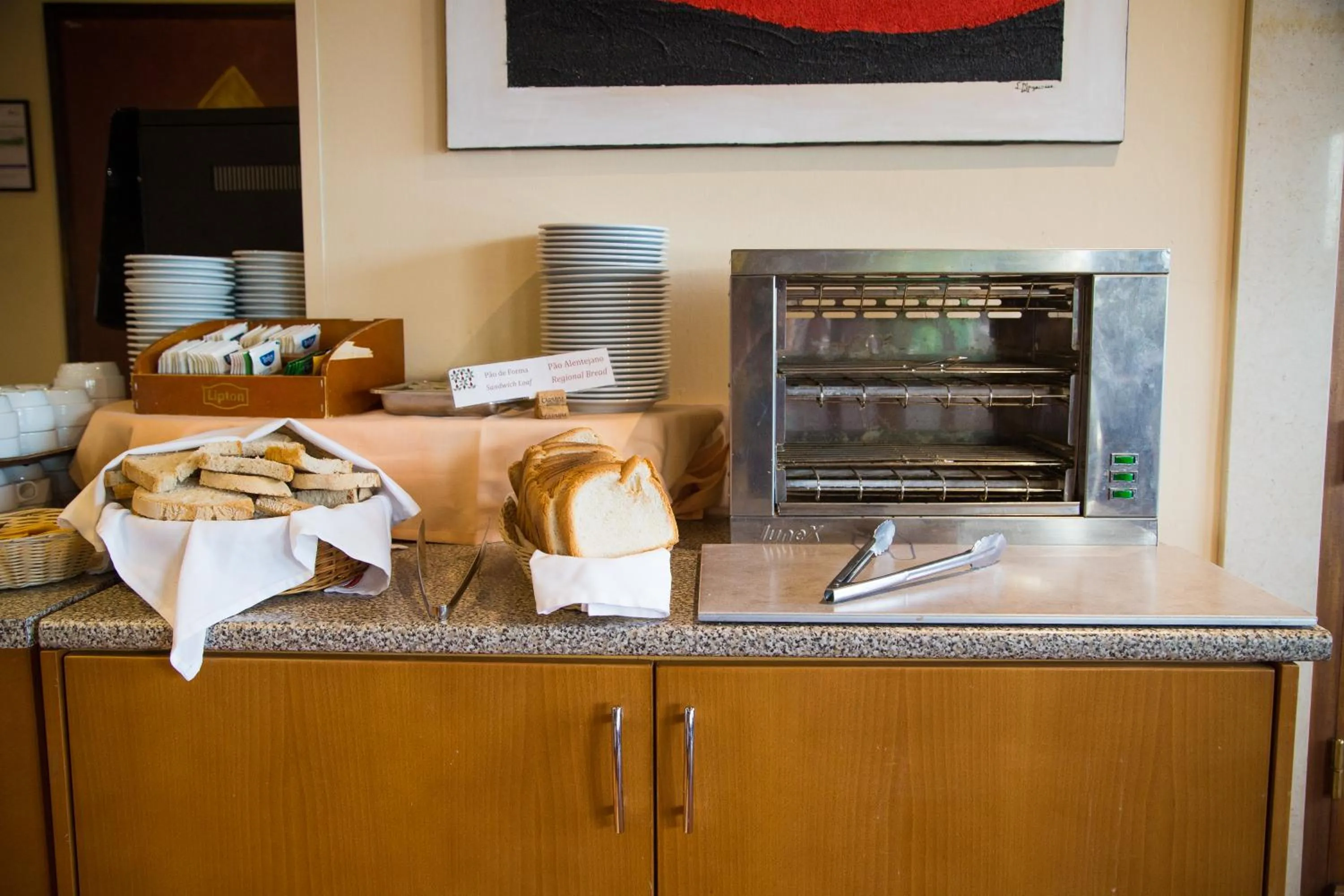 Buffet breakfast in Hotel Dom Fernando