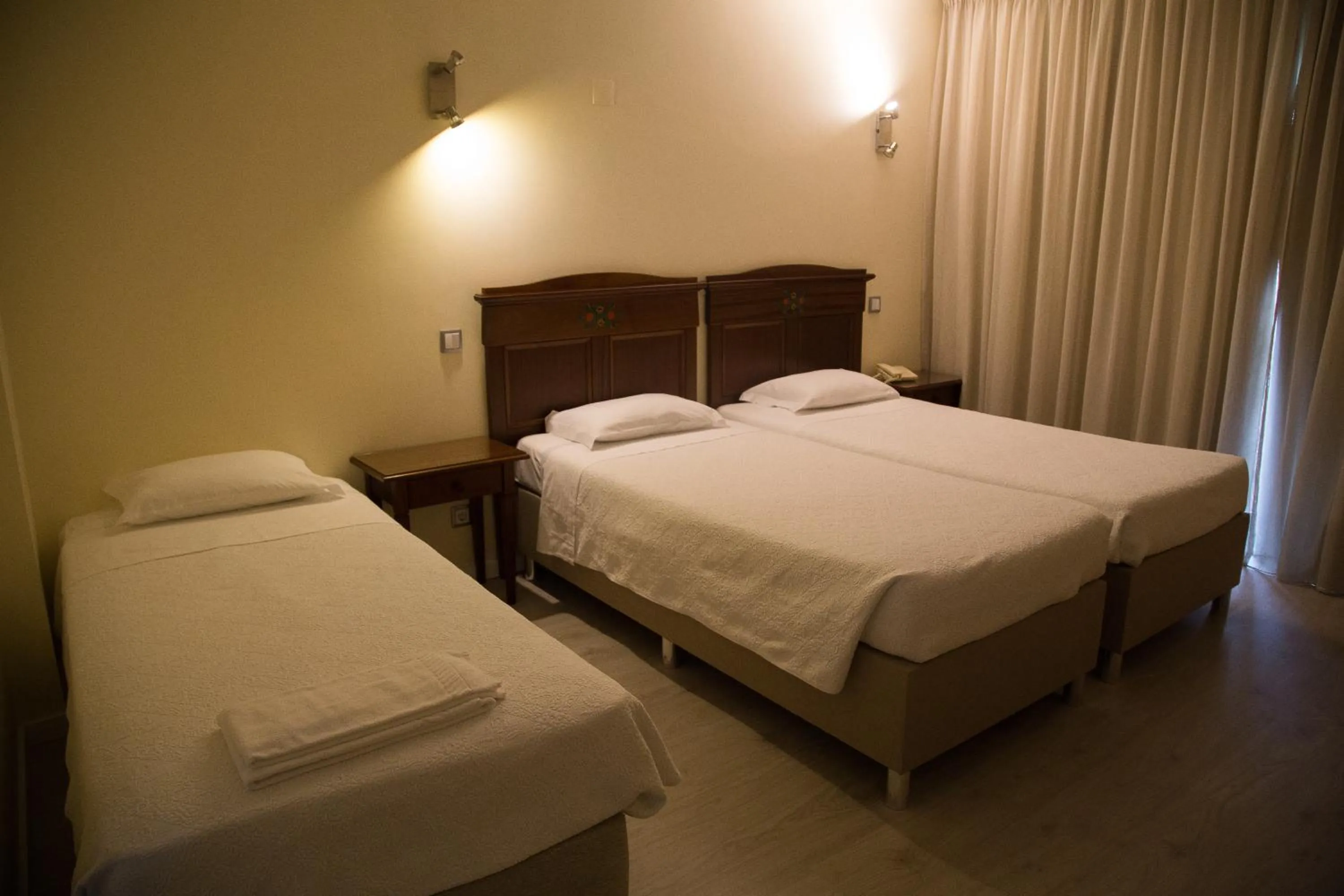 Bed in Hotel Dom Fernando