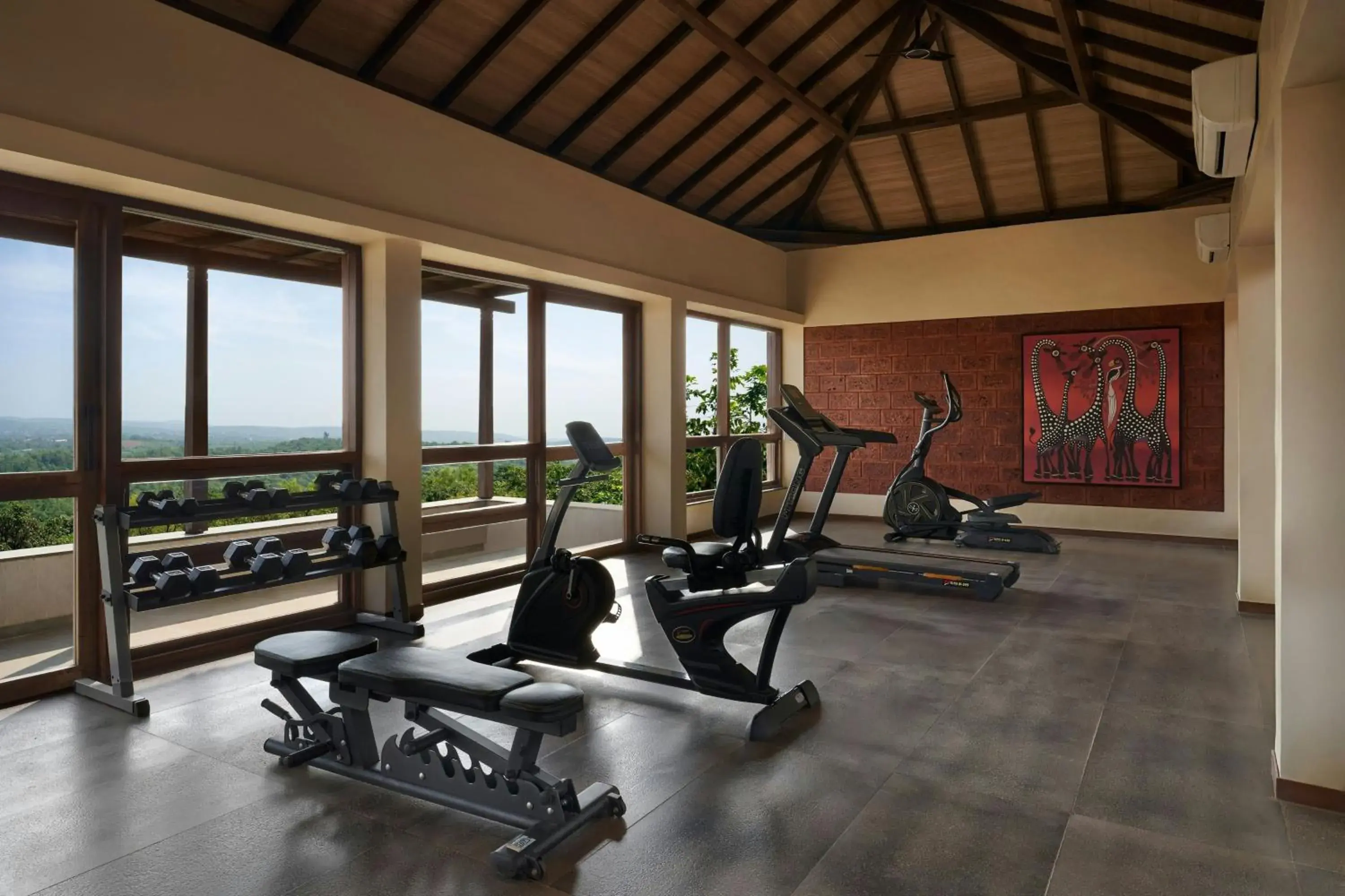 Fitness centre/facilities in The Fern Samali Resort Dapoli, Series by Marriott Fitness centre/facilities in The Fern Samali Resort Dapoli, Series by Marriott