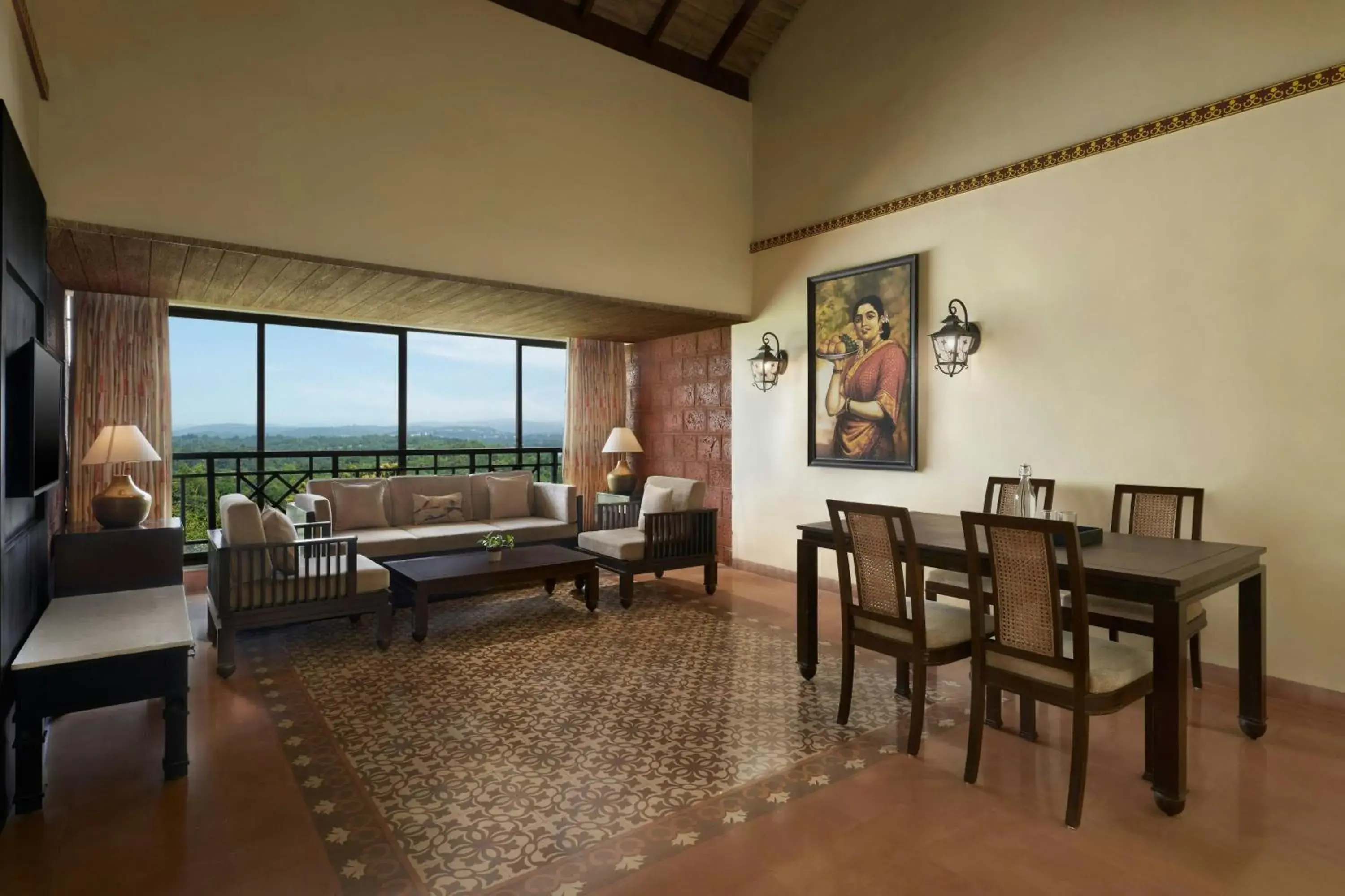 Living room in The Fern Samali Resort Dapoli, Series by Marriott Living room in The Fern Samali Resort Dapoli, Series by Marriott