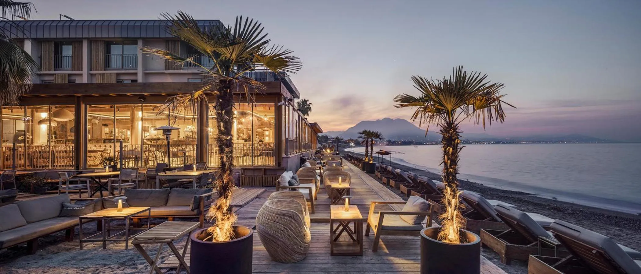 Restaurant/places to eat in Sun Hotel By En Vie Beach