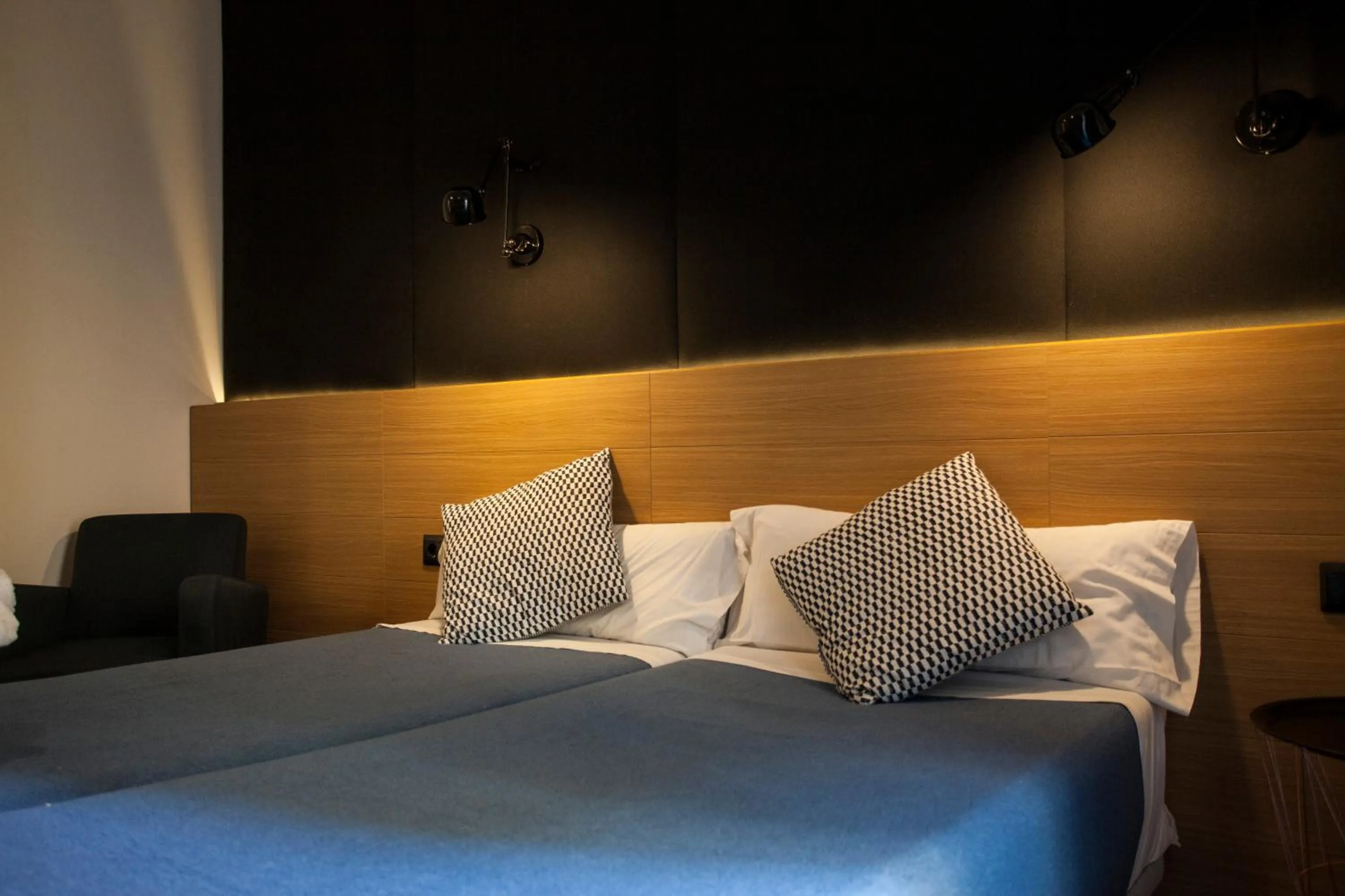 Decorative detail, Bed in CC Malasaña