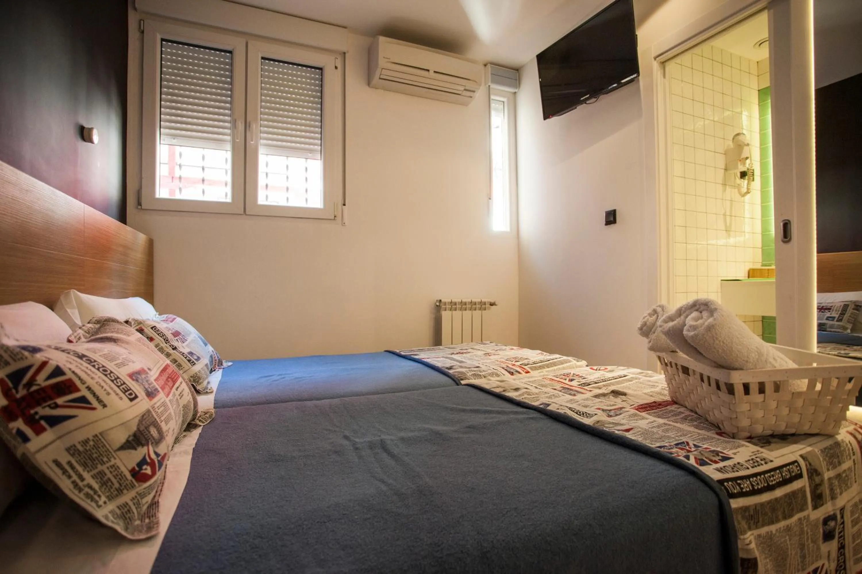Economy Double Room with Private Bathroom in CC Malasaña