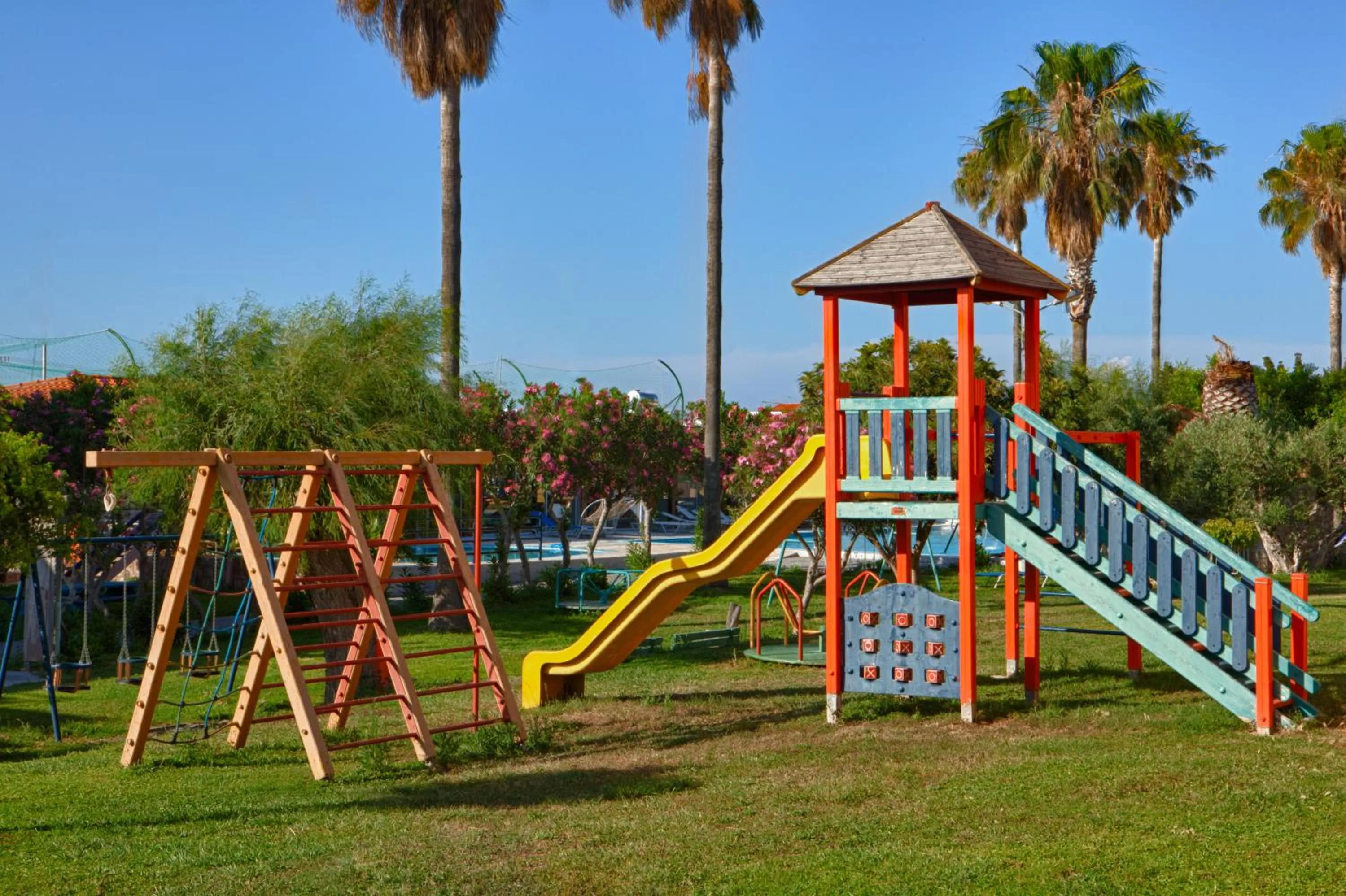 Children play ground in ILIOS K Village Resort