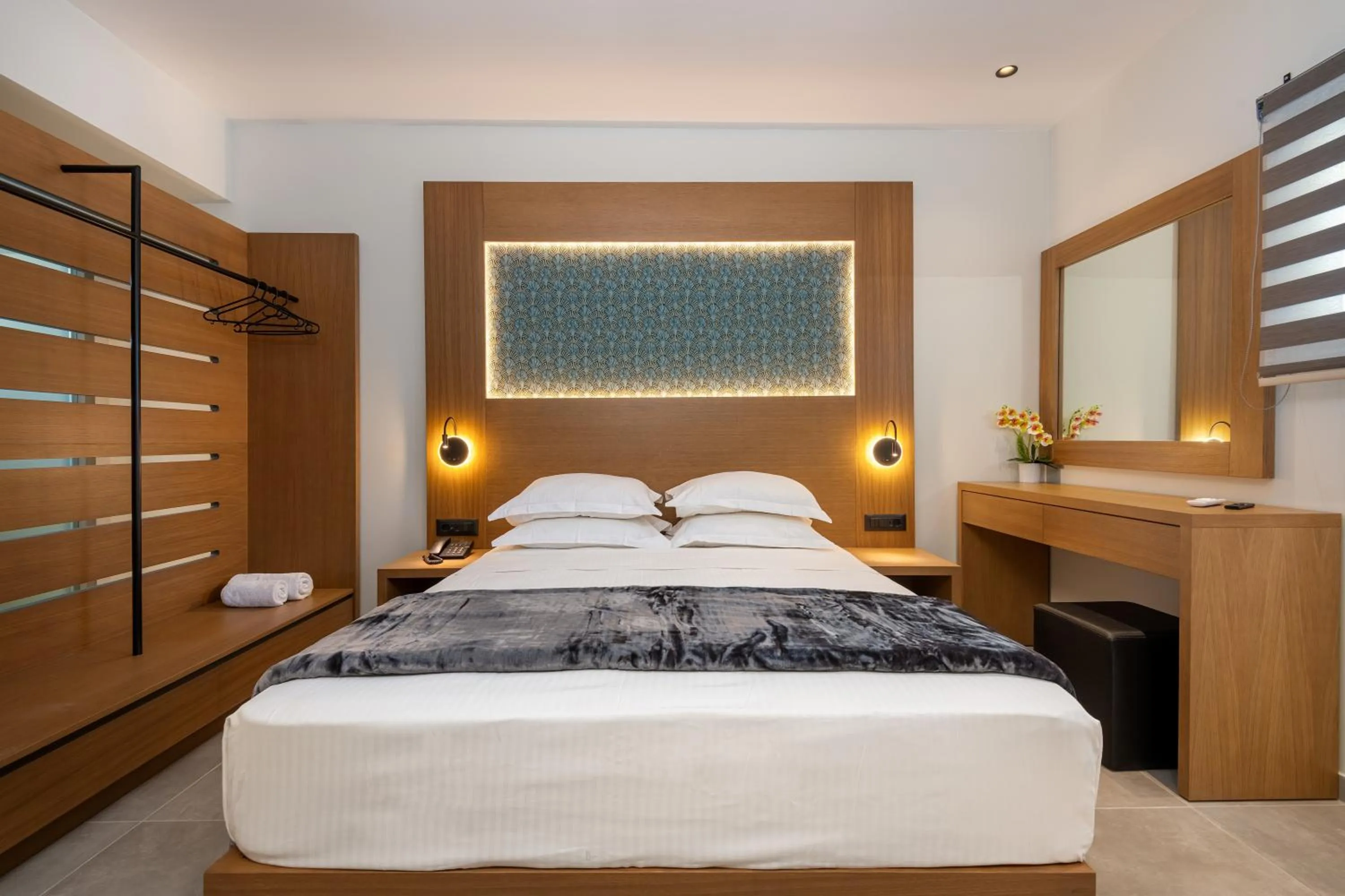 Bed in ILIOS K Village Resort