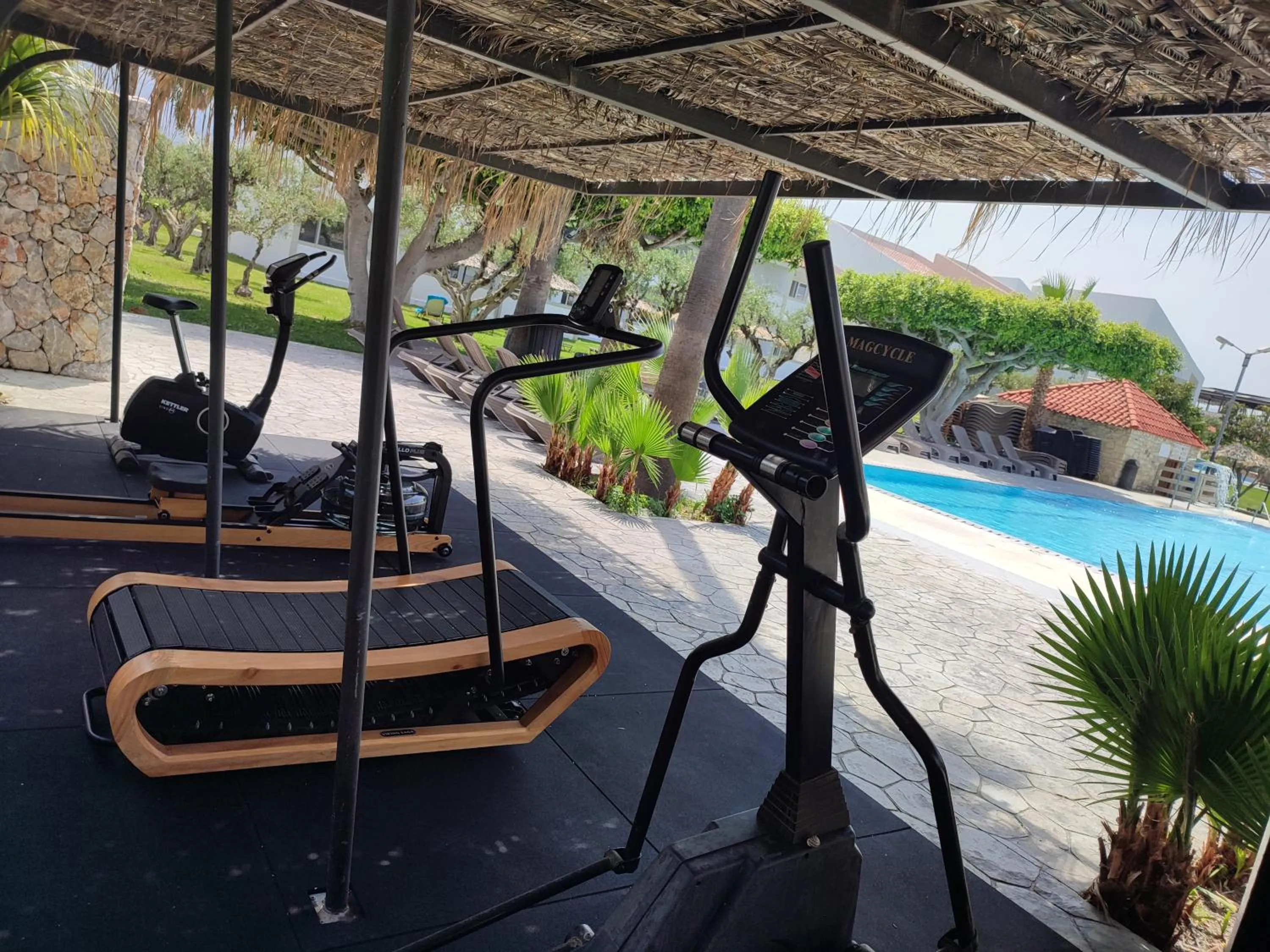 Fitness centre/facilities in ILIOS K Village Resort