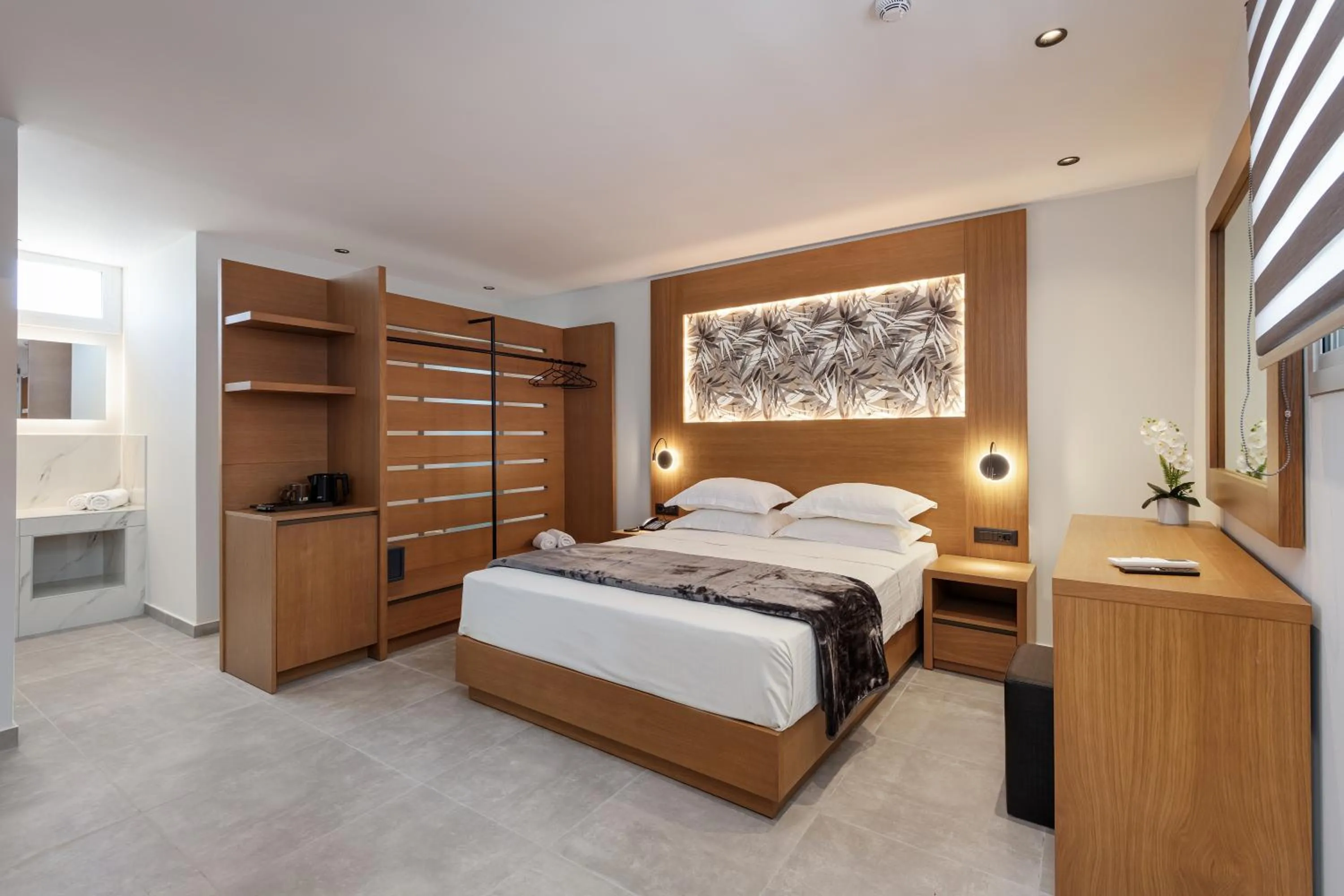 Bed in ILIOS K Village Resort