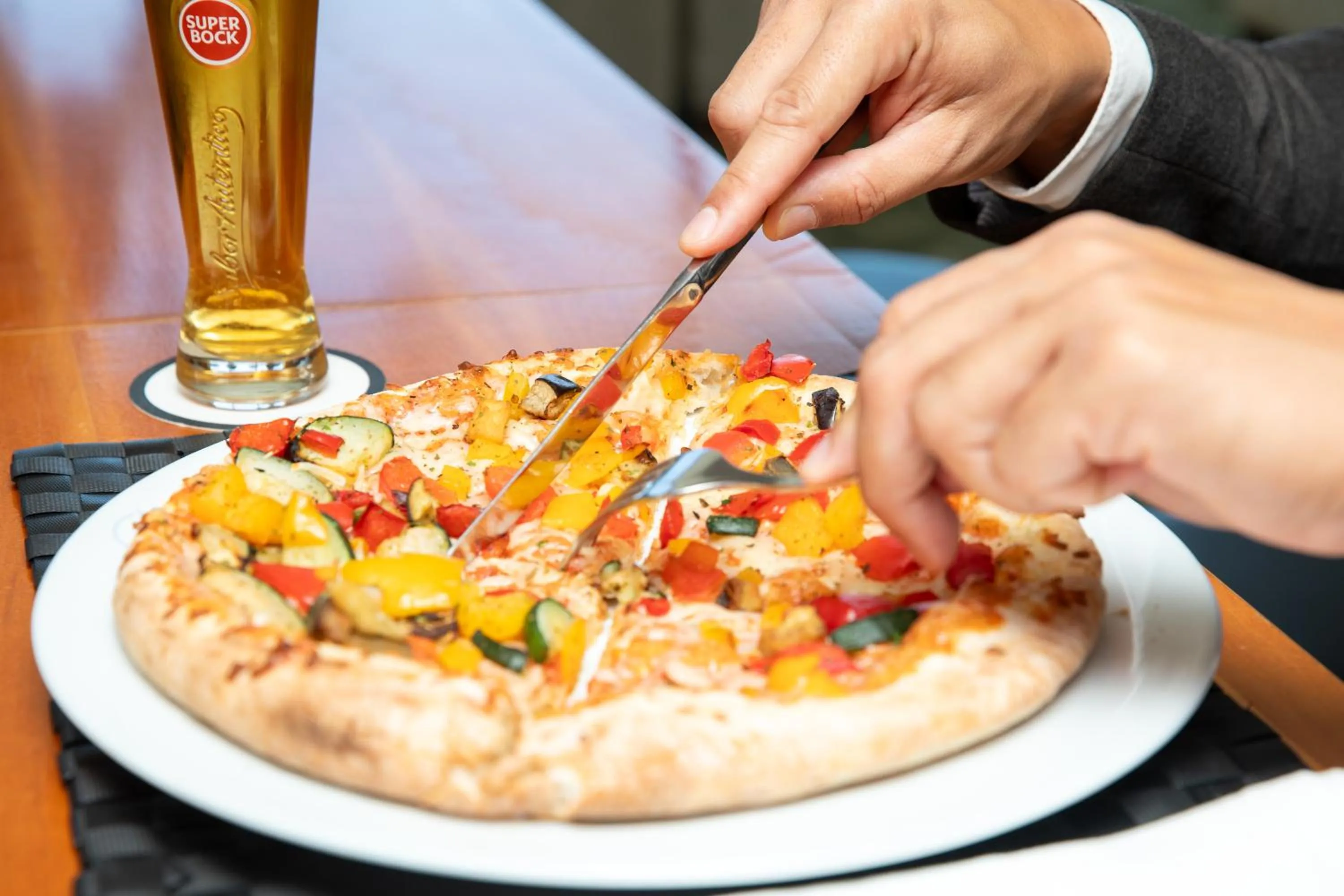 Lounge or bar in VIP Executive Santa Iria Hotel