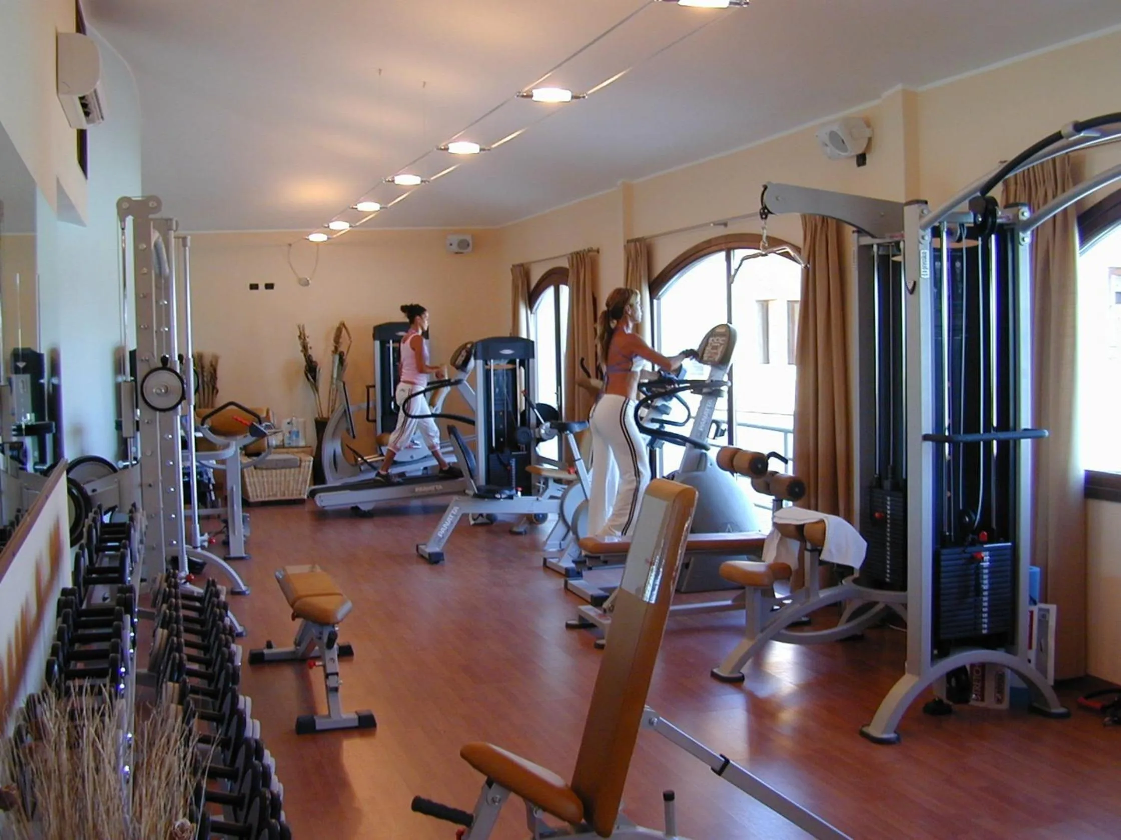 Fitness centre/facilities in Residence Il Borgo di Porto Corallo