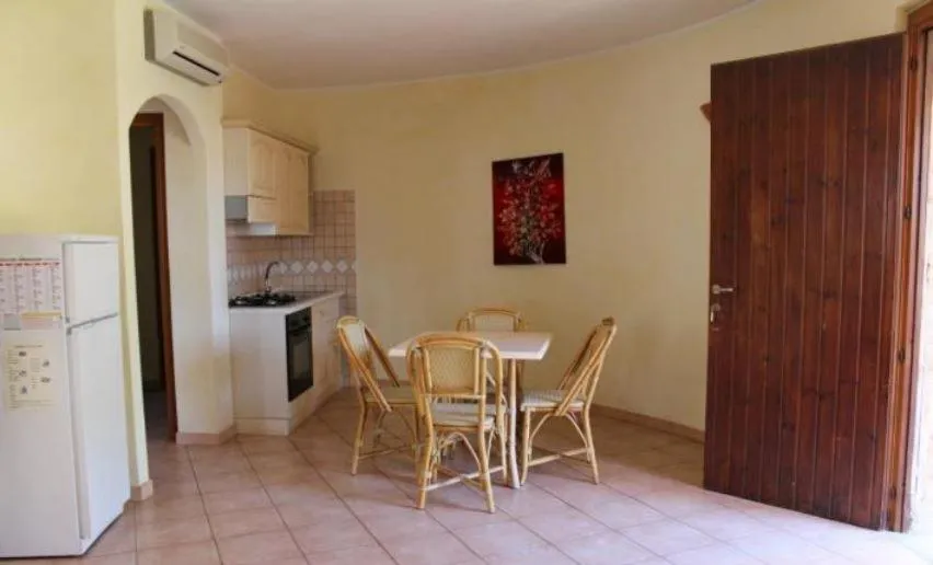 Kitchen or kitchenette in Residence Il Borgo di Porto Corallo