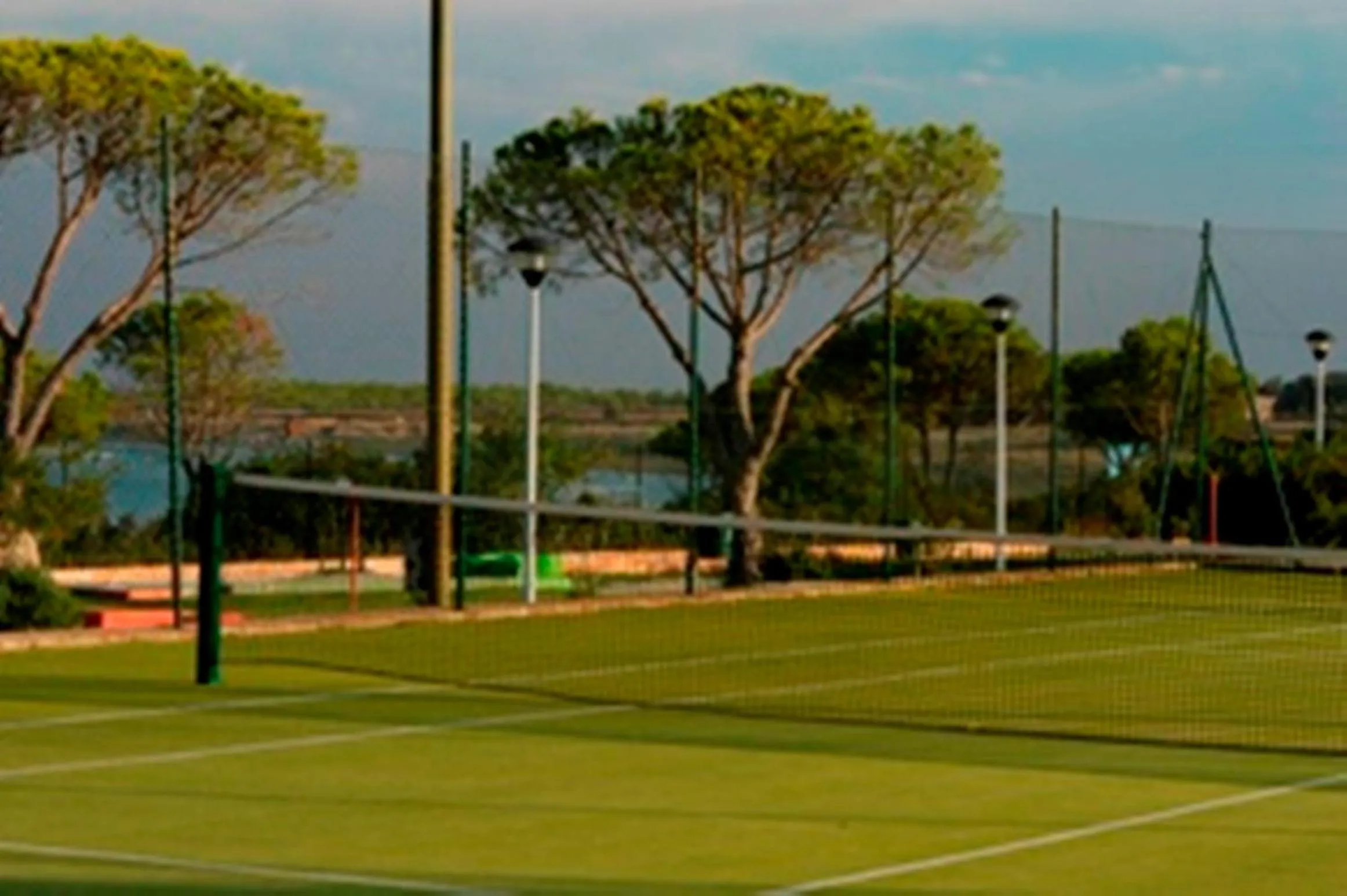 Tennis court in Residence Il Borgo di Porto Corallo
