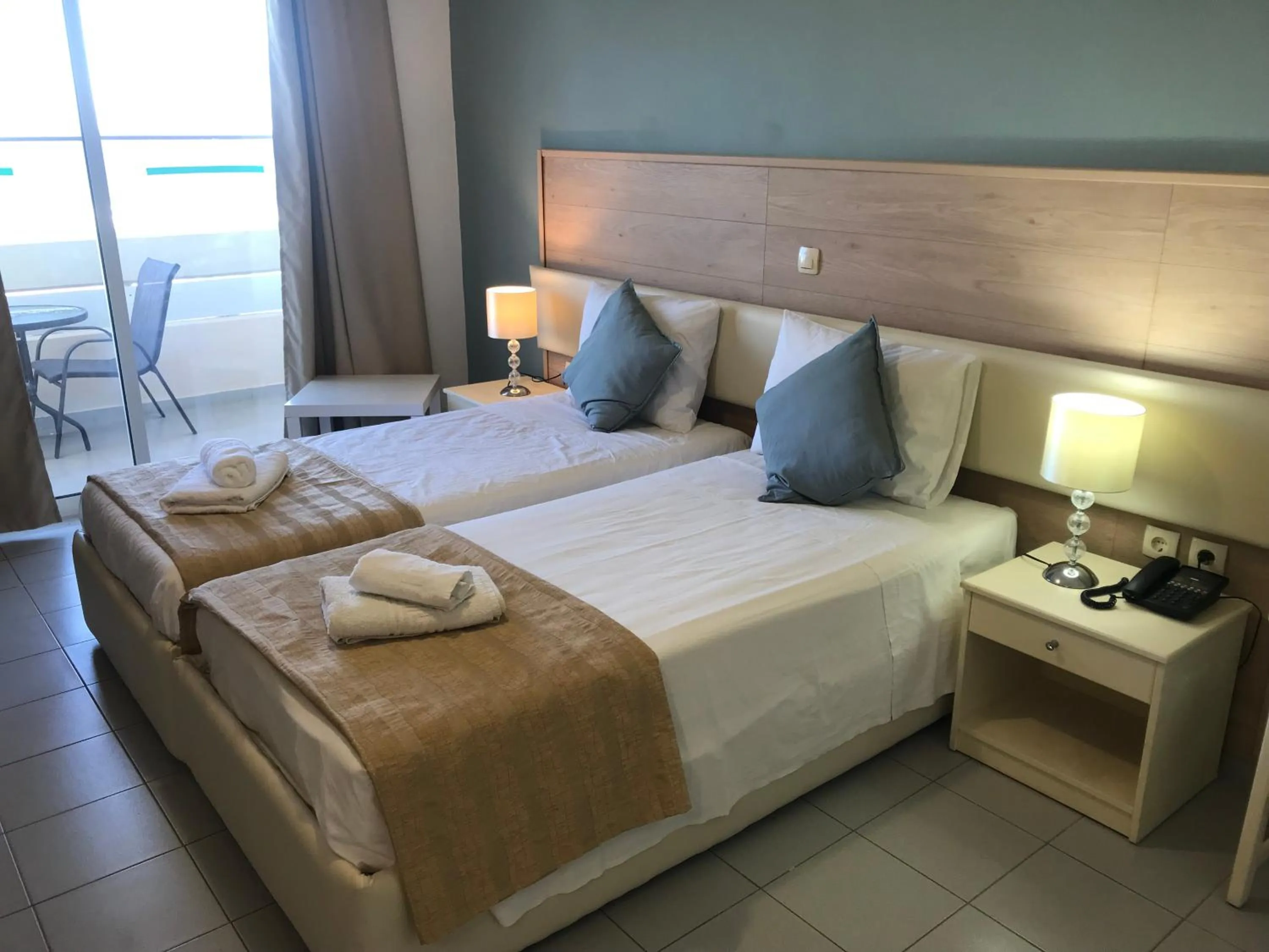 Bedroom, Bed in Bayside Hotel Katsaras