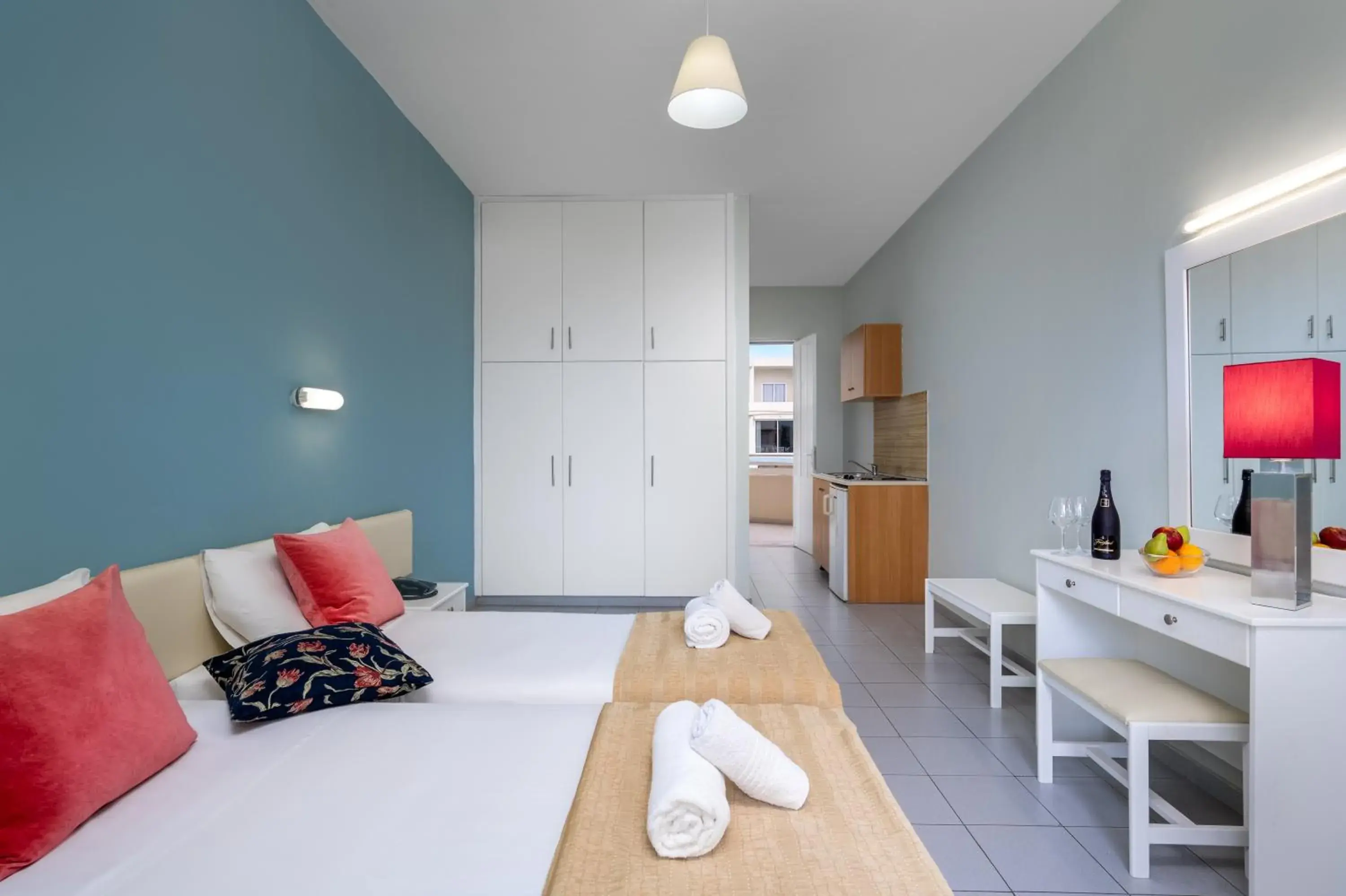 Photo of the whole room, Bed in Bayside Hotel Katsaras Photo of the whole room, Bed in Bayside Hotel Katsaras