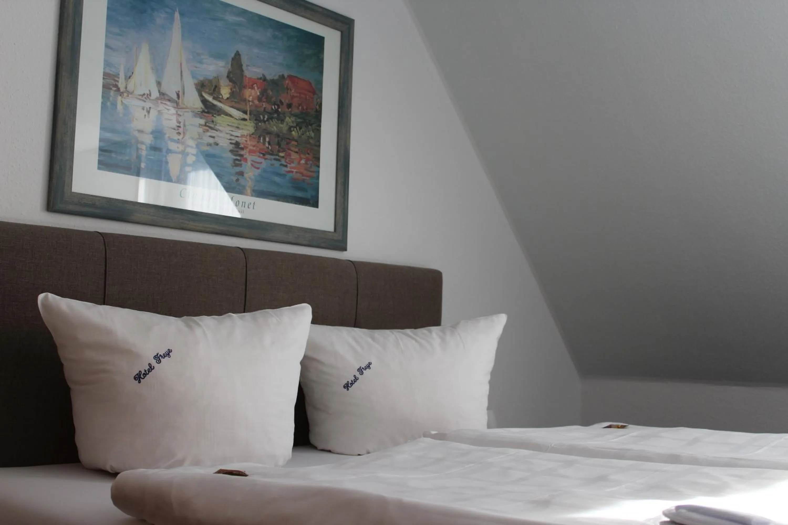 Decorative detail, Bed in Hotel Freye