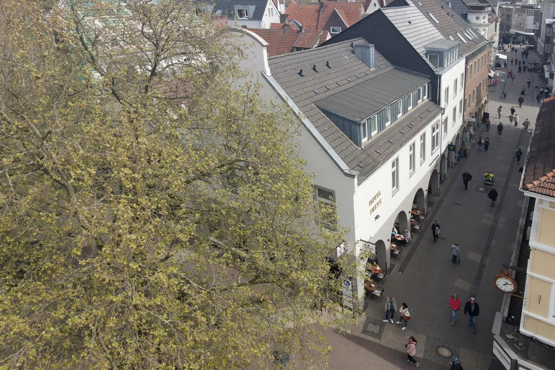 Bird's eye view in Hotel Freye