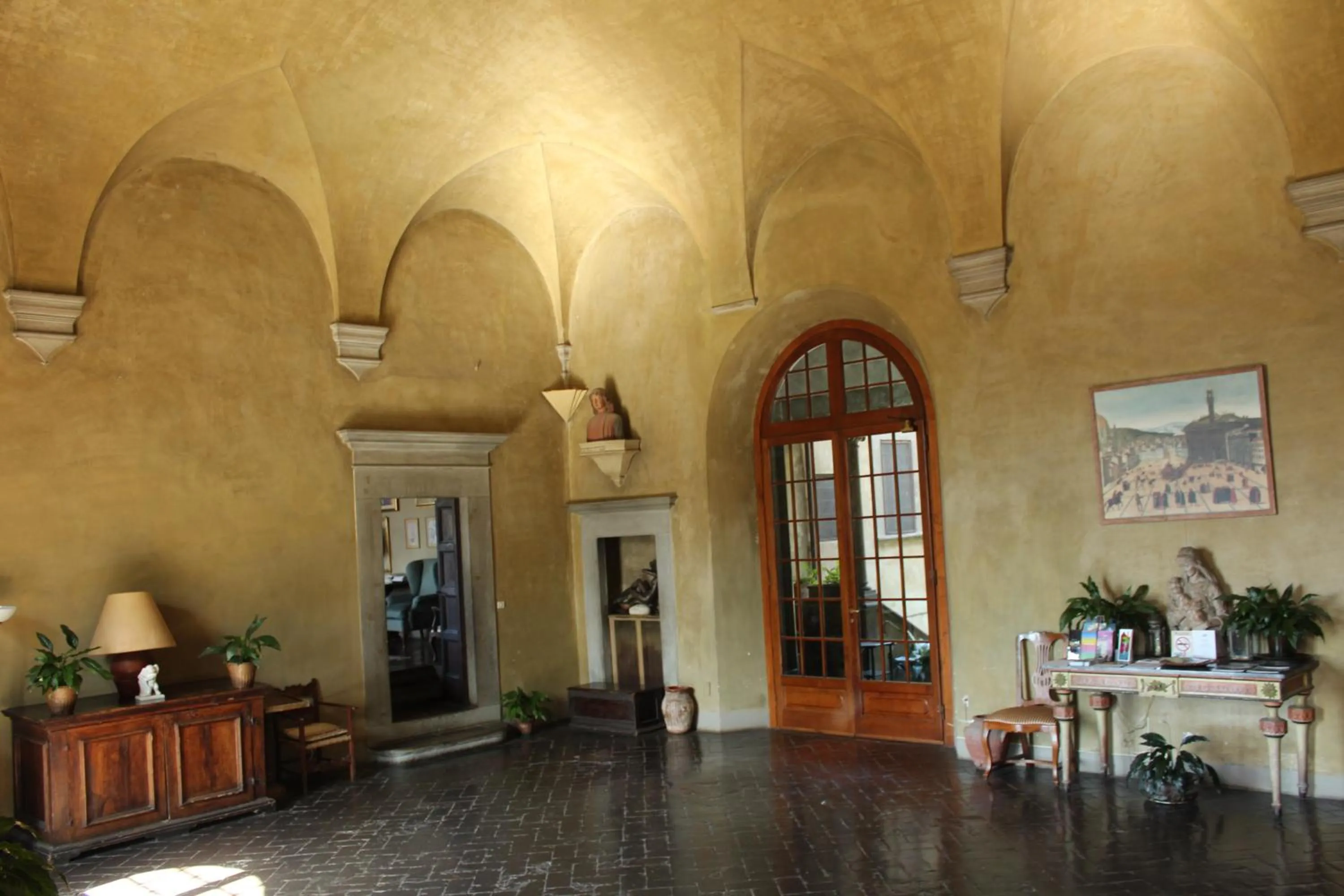 Living room in Villa Rucellai