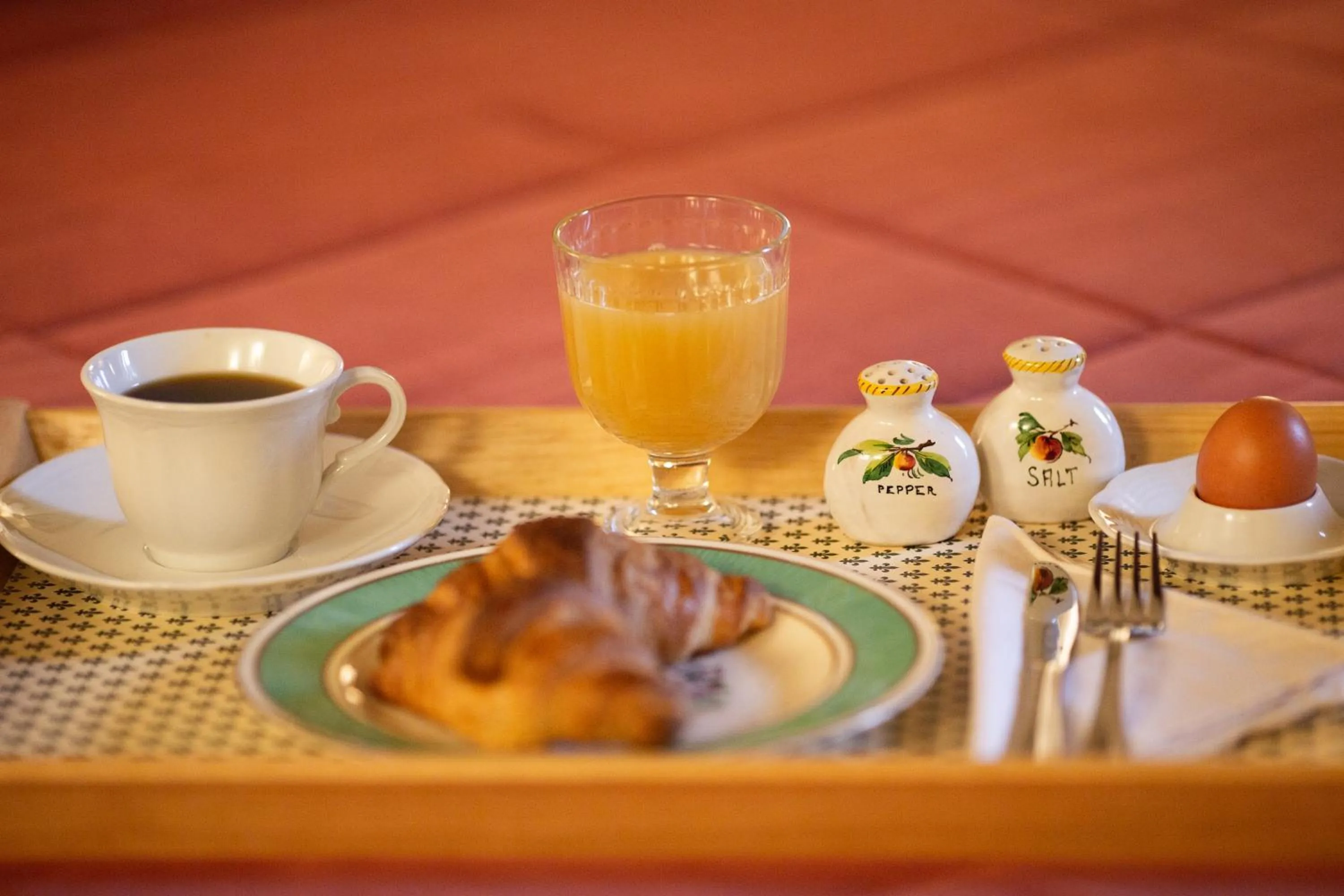 Food and drinks in Villa Rucellai