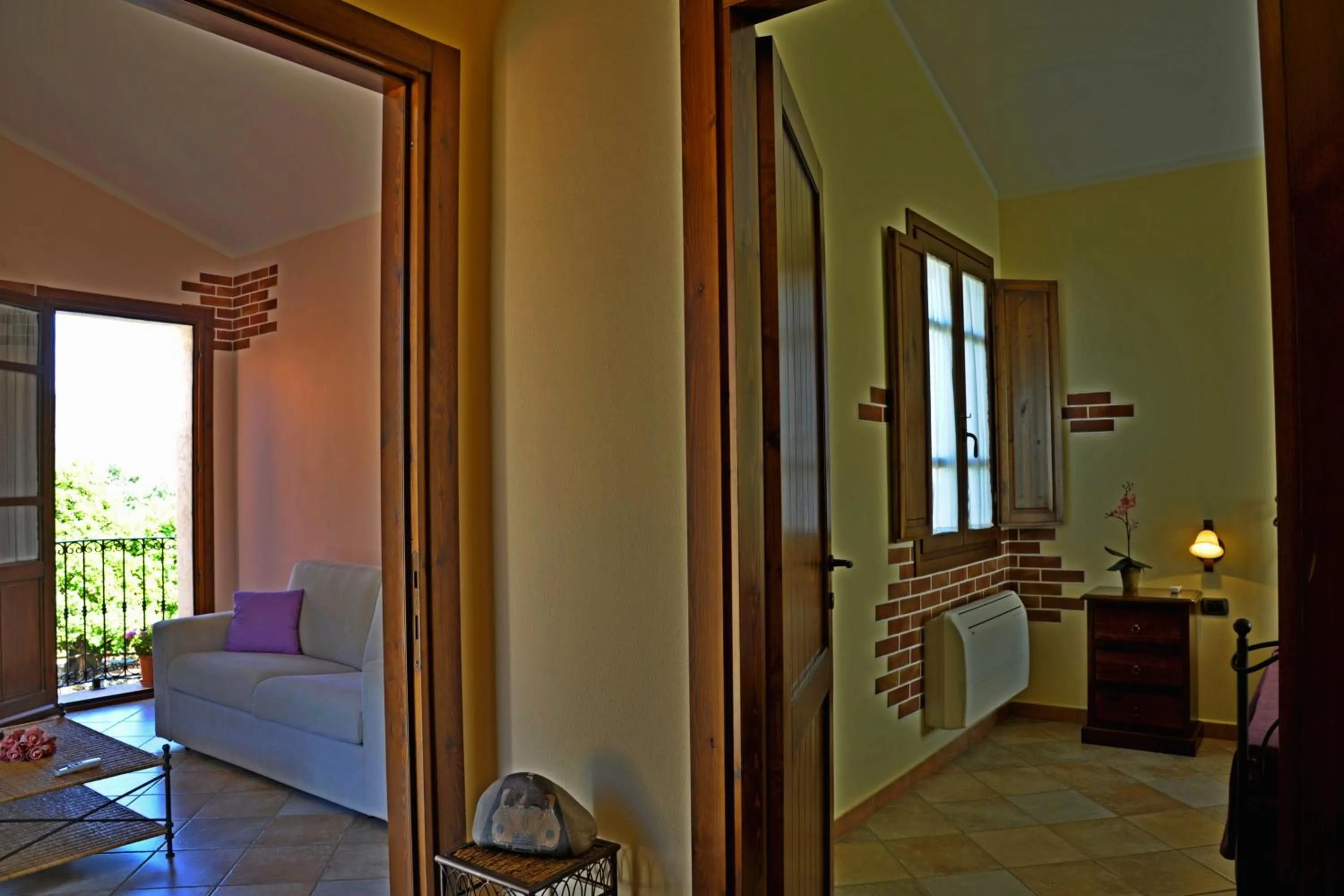 Seating area in Hotel La Corte Rosada