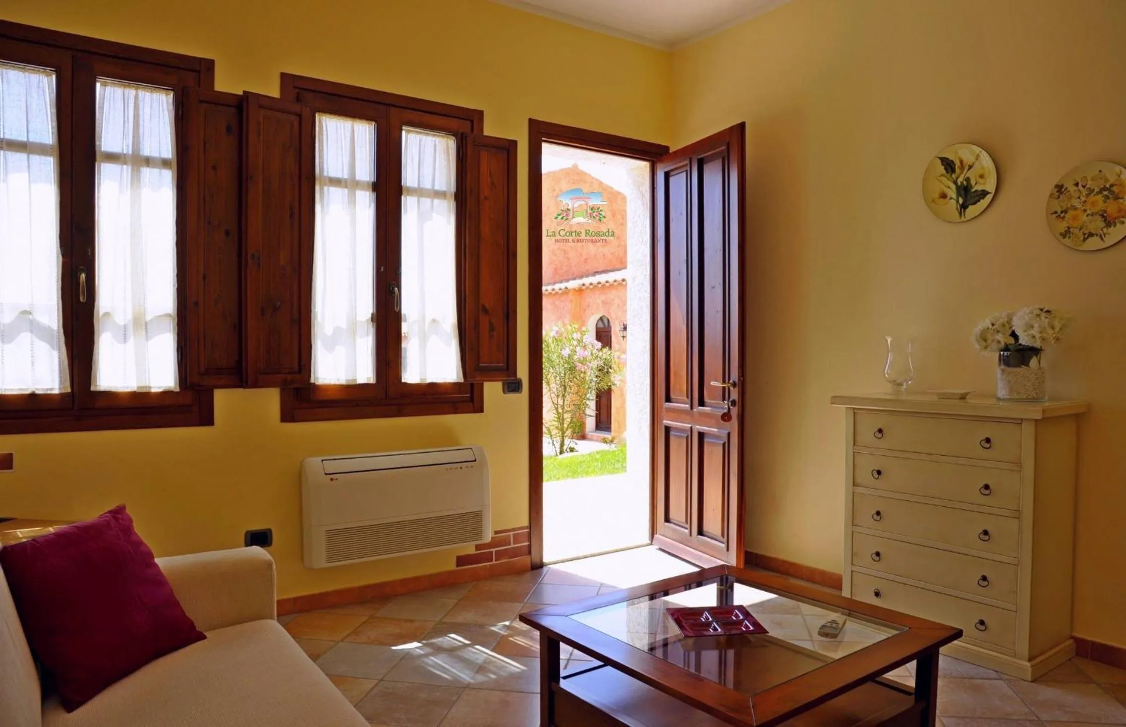Living room in Hotel La Corte Rosada
