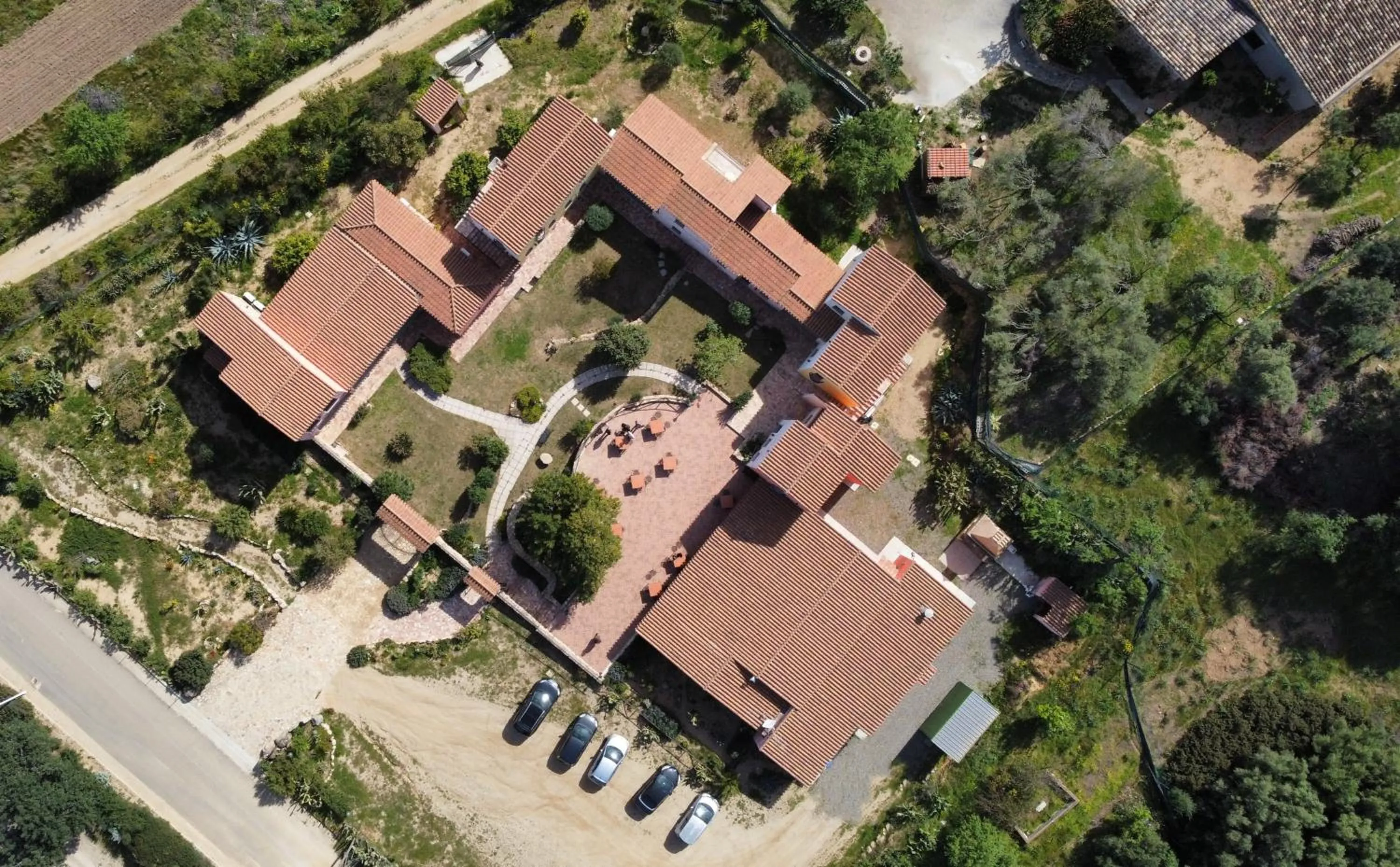 Bird's eye view in Hotel La Corte Rosada
