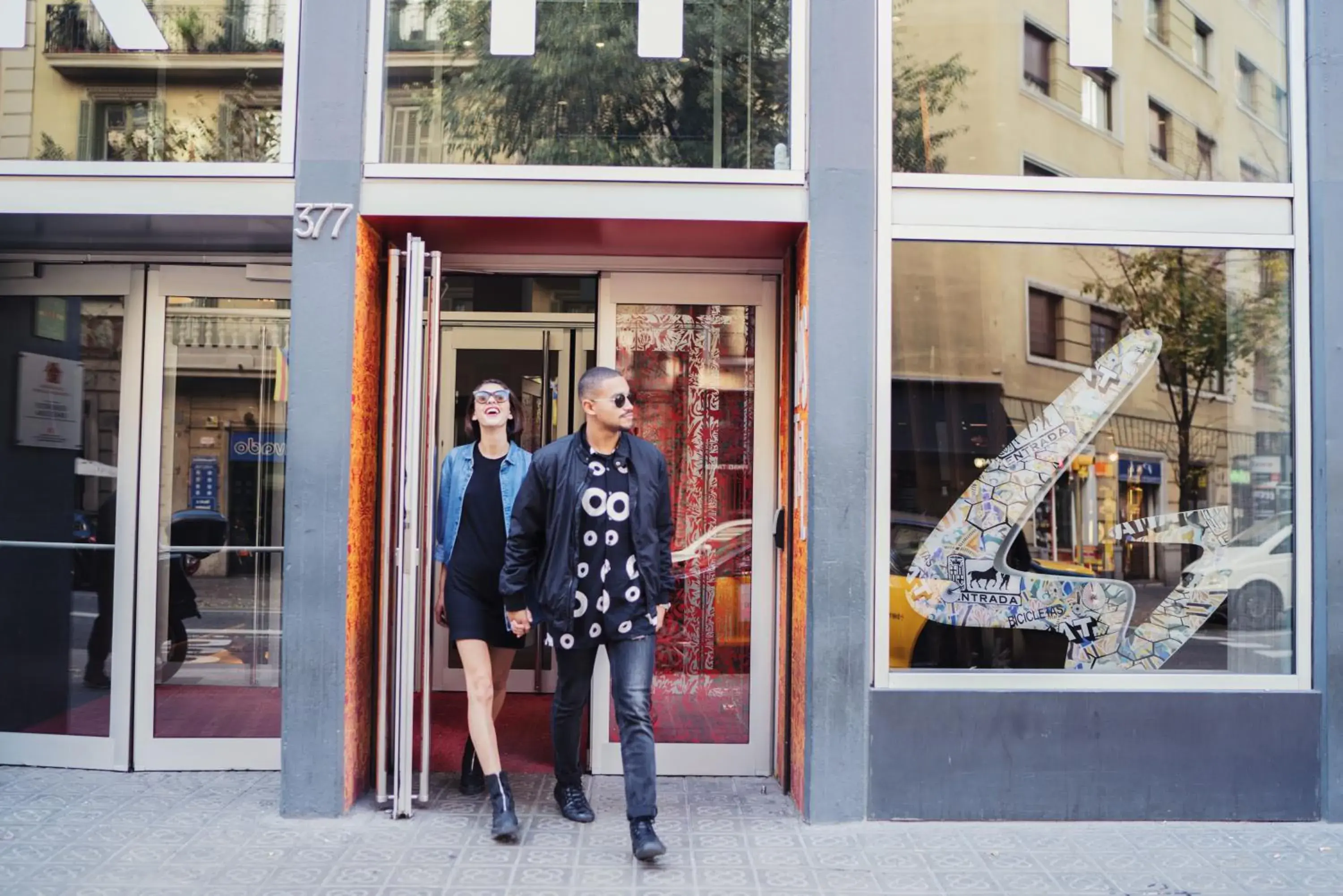 Facade/entrance in Generator Barcelona Facade/entrance in Generator Barcelona