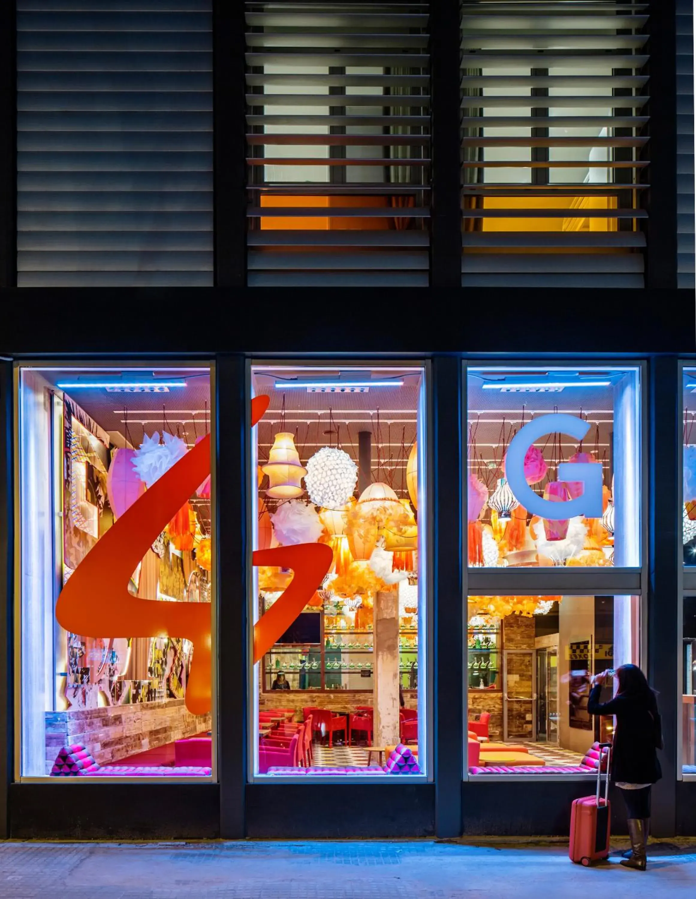 Facade/entrance in Generator Barcelona Facade/entrance in Generator Barcelona