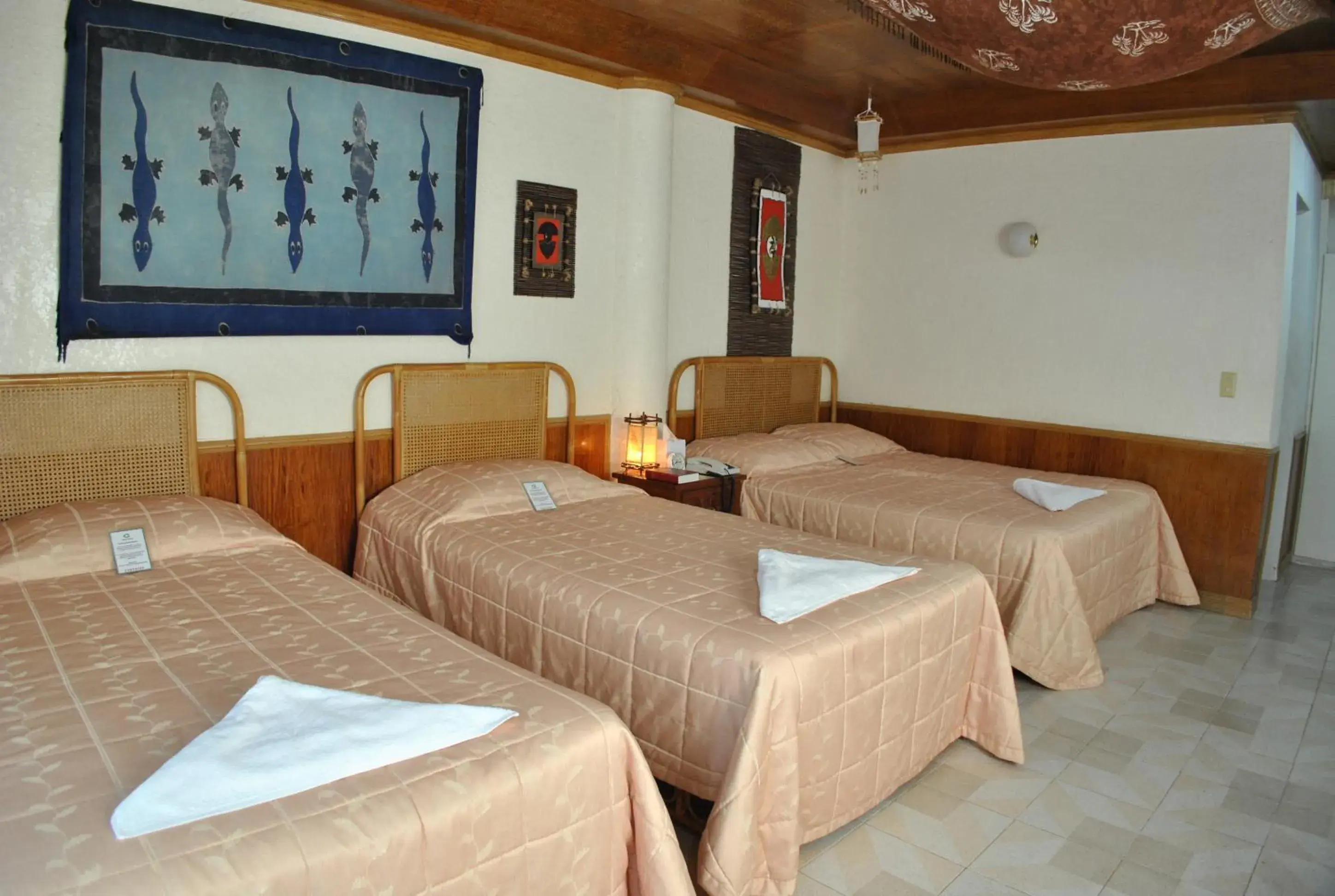 Bed in Surfside Boracay Resort Bed in Surfside Boracay Resort